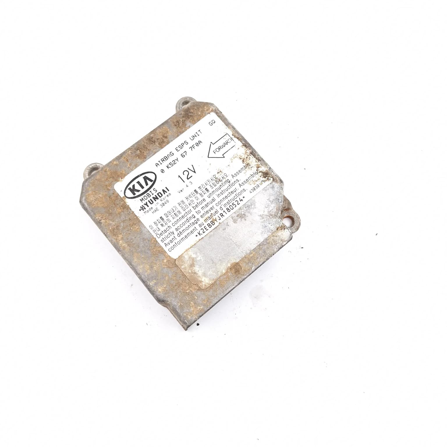 Airbag control module Kia CARNIVAL (VQ) 2006–2014 0K52Y677F0A – 1