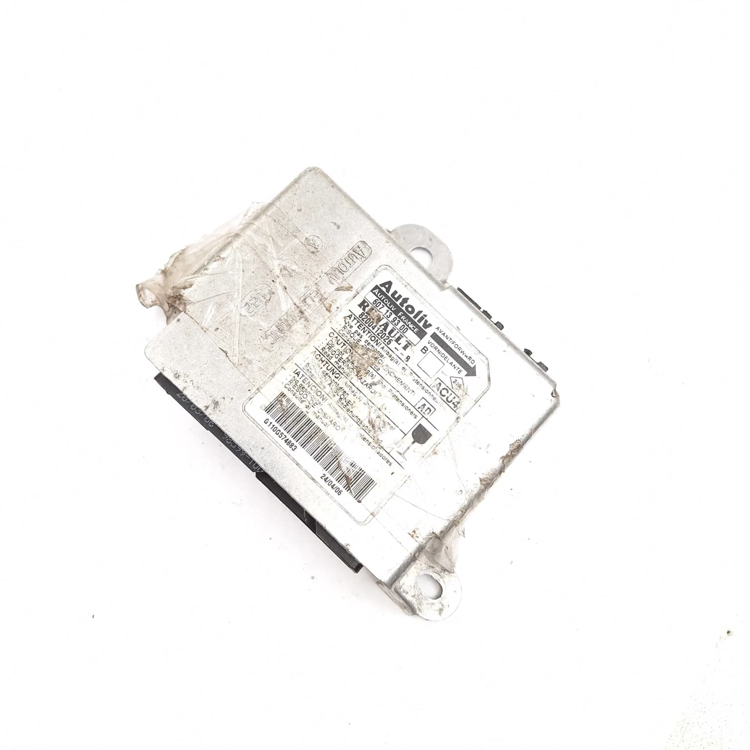Airbag control module Renault MEGANE 2 2002–2010 8200412026B – 1
