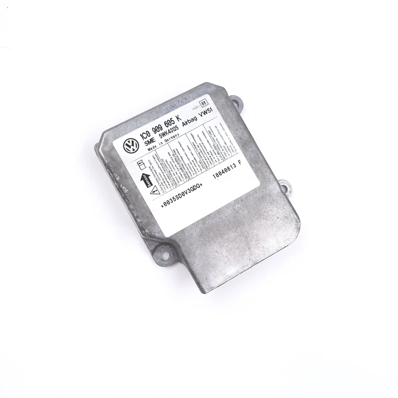 Airbag control module Skoda FABIA 1 1999–2007 1.2 BMD 1C0909605K – 1
