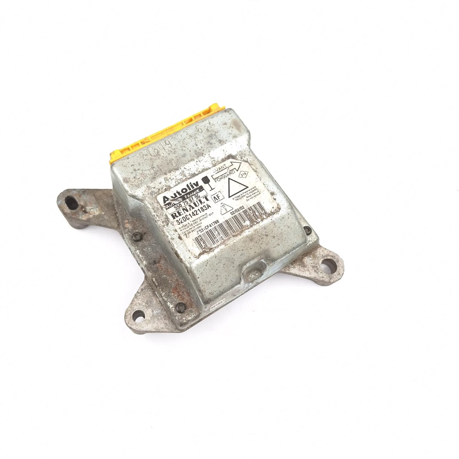 Airbag control module Renault LAGUNA 2 2001–2007 550758700 – 1