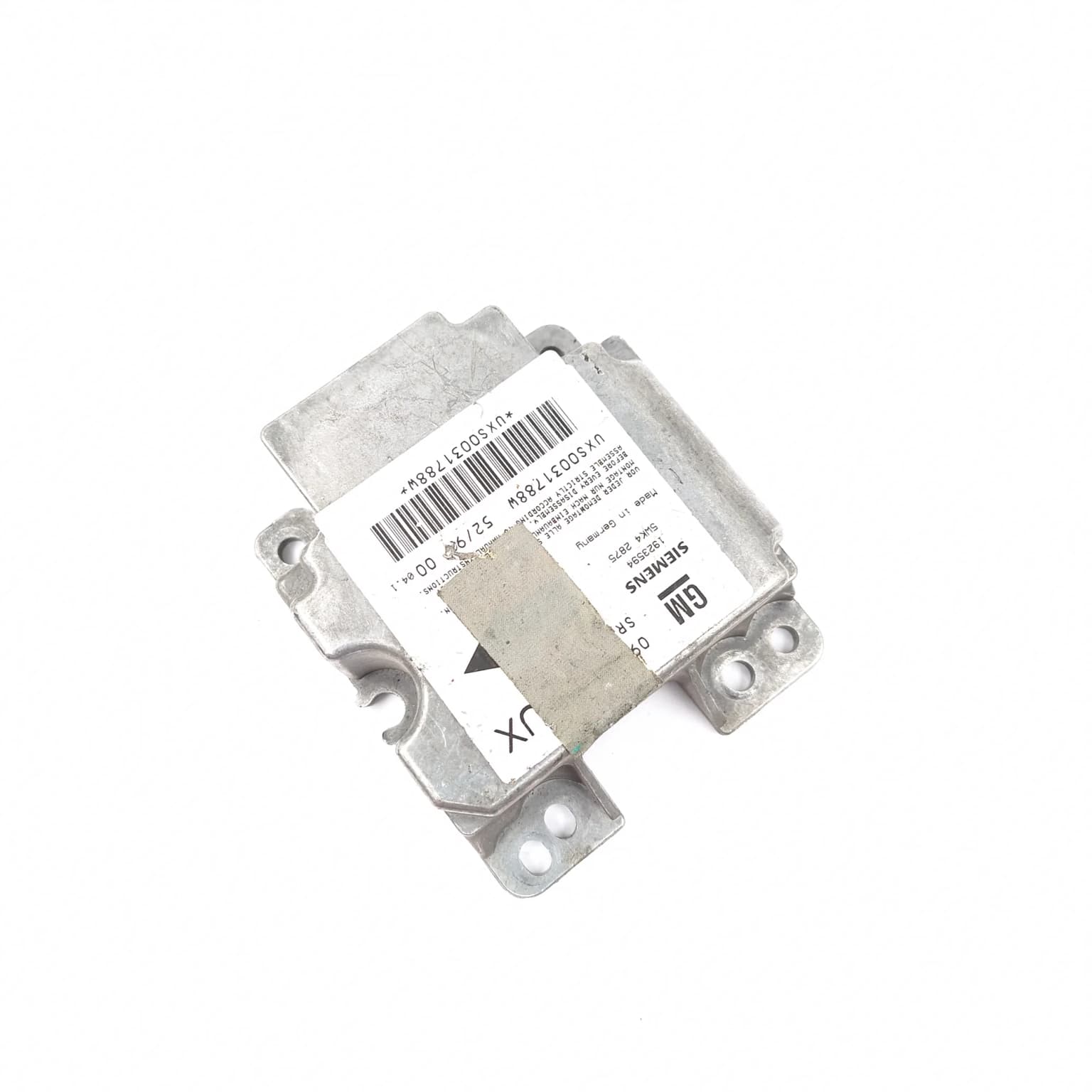 Airbag control module Opel OMEGA B 1994–2003 1923594 – 1