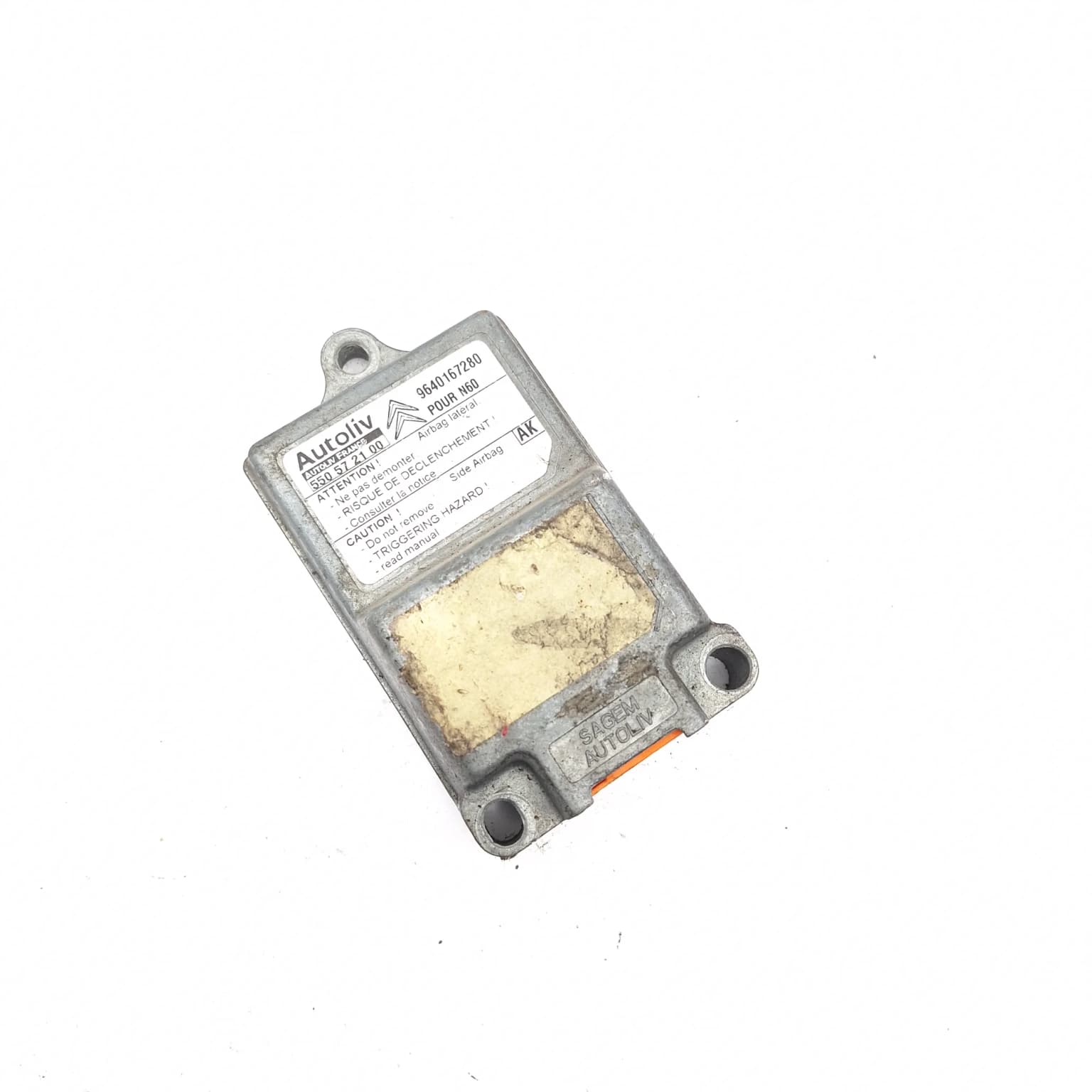 Calculateur d'airbag Citroen XSARA (N0, N1, N2) 1997–2006 9640167280 – 1