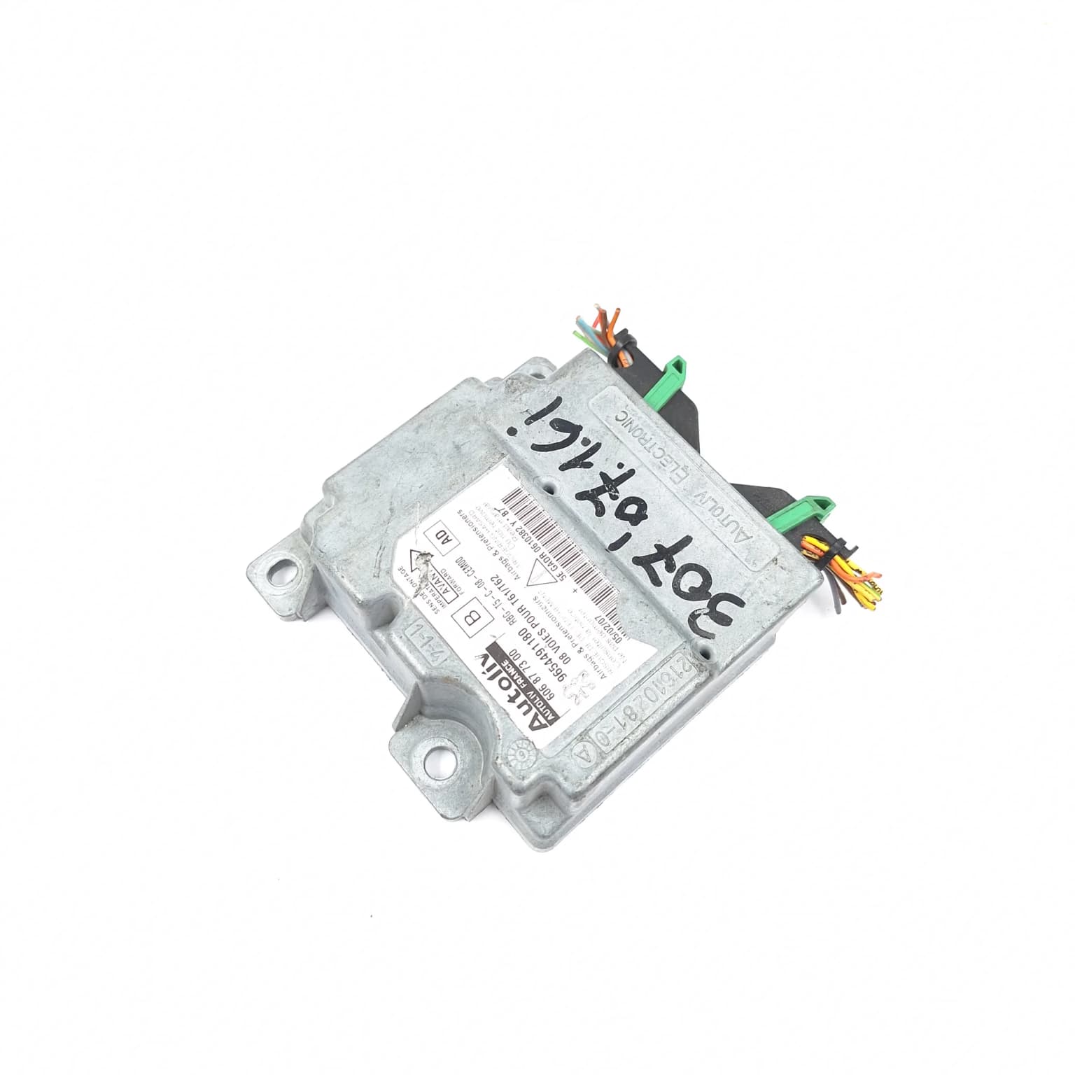 Airbag control module Peugeot 307 2001–2008 9654491180 – 1