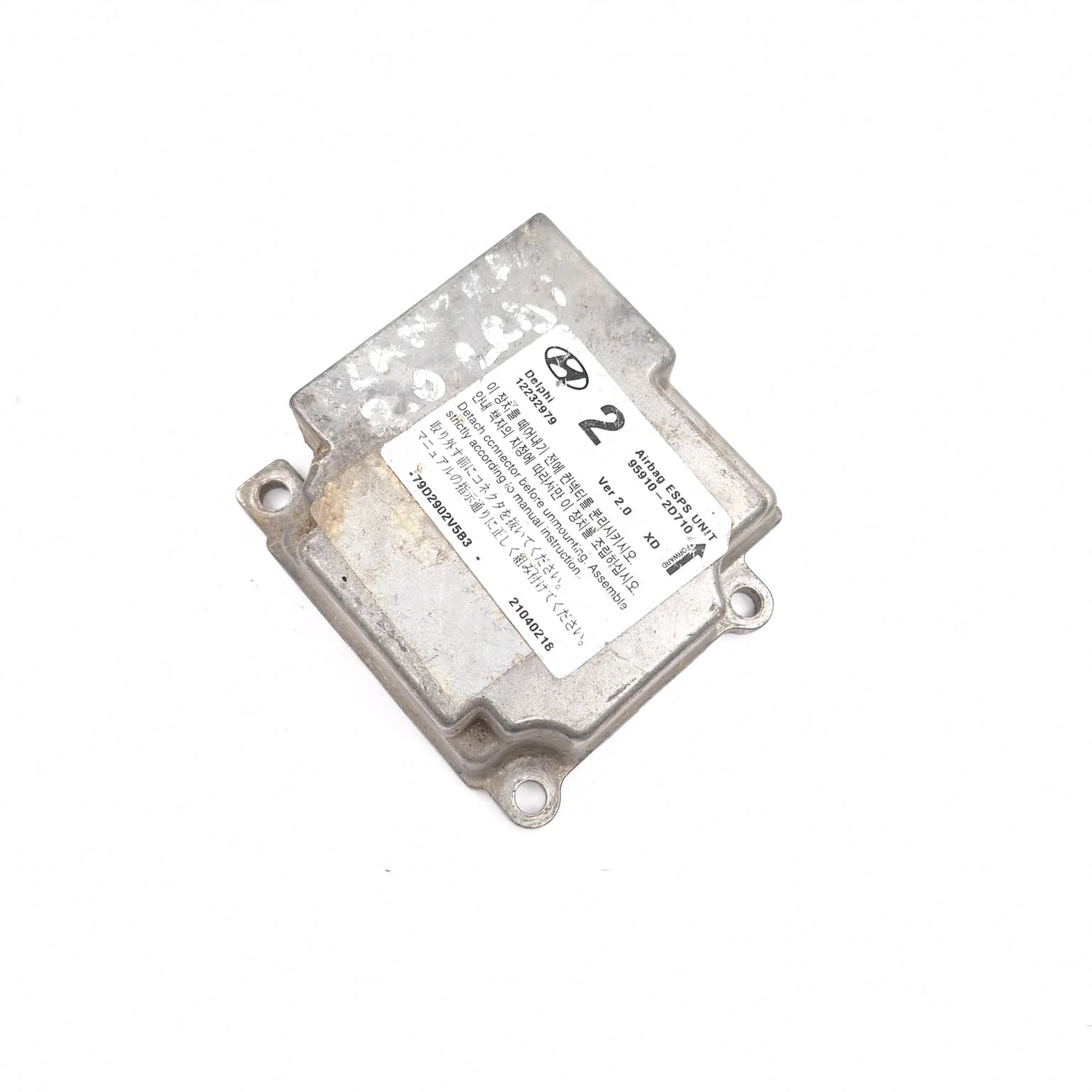 Airbag control module Hyundai ELANTRA (XD) 2000–2006 959102D710 – 1