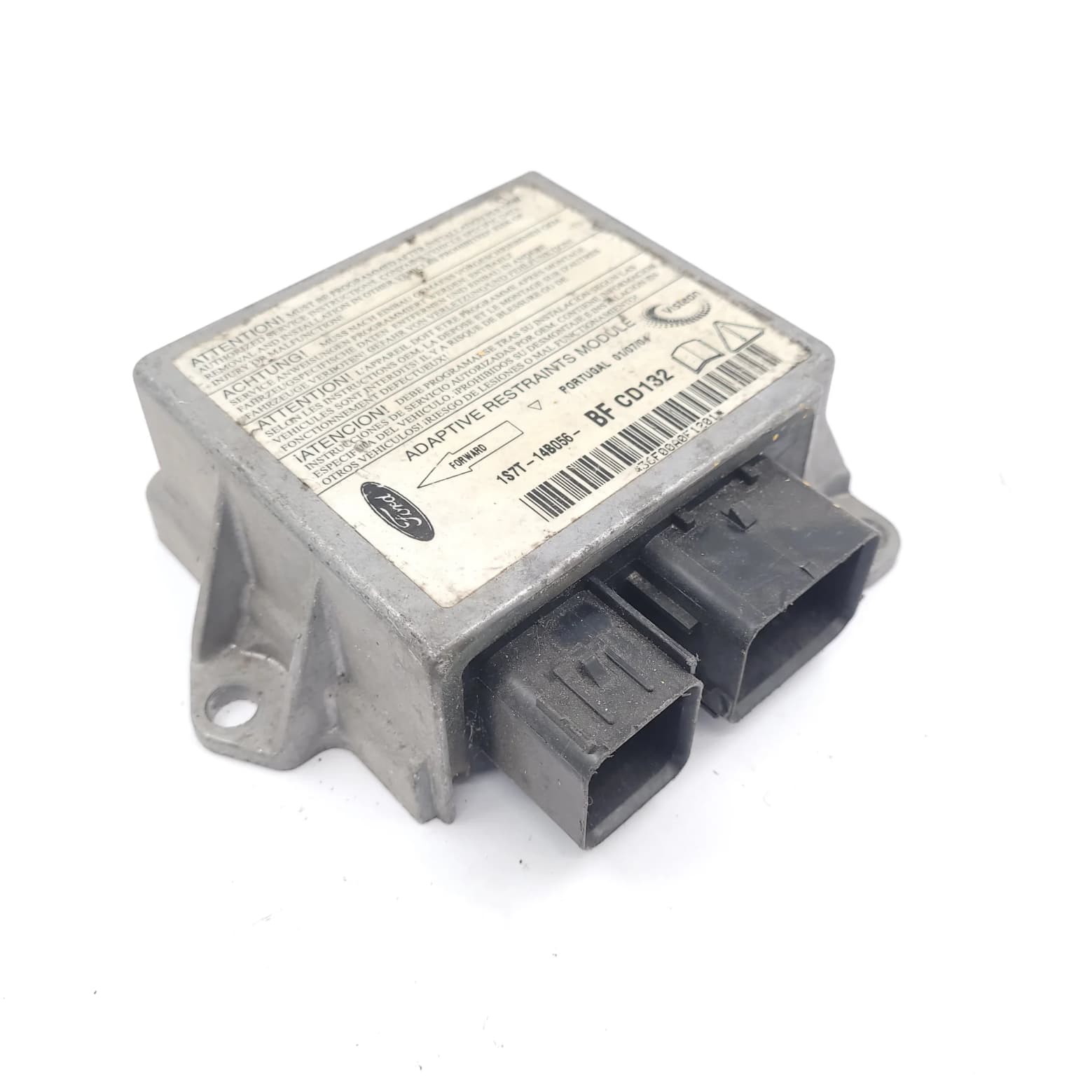 Airbag control module Ford MONDEO Mk 3 2000–2007 1S7T14B056BF – 1