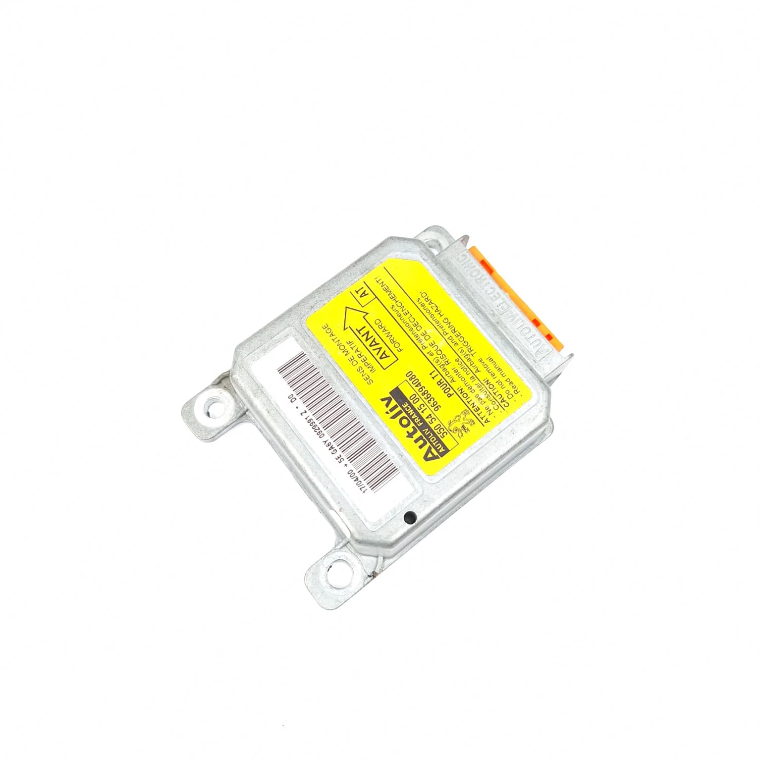 Airbag control module Peugeot 206 1998–2013 9636894080 – 1