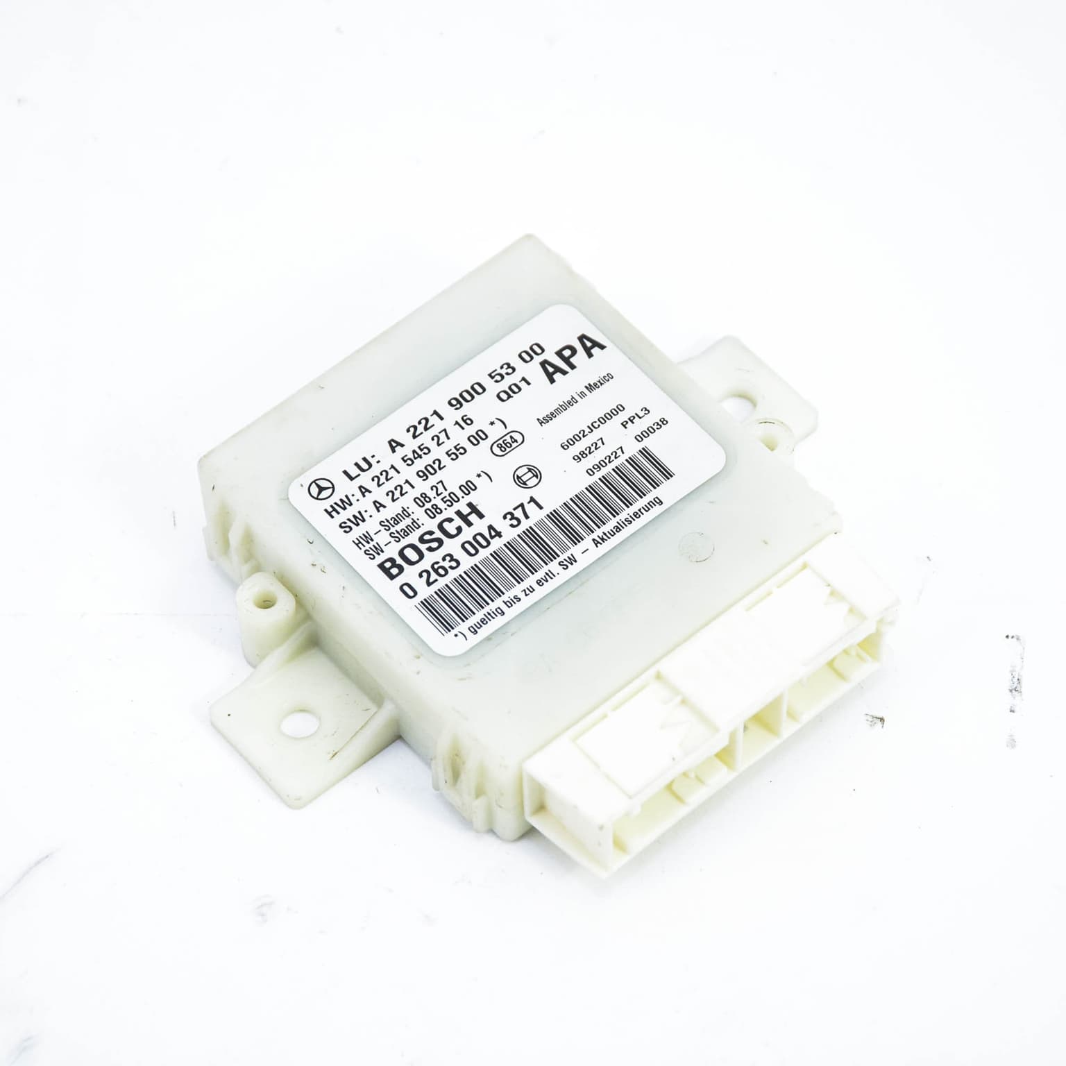 Parking PDC control unit Mercedes-Benz S-CLASS (W221) 2005–2013 S 400 Hybrid (221.095, 221.195) M 272.974 A2219005300 – 1