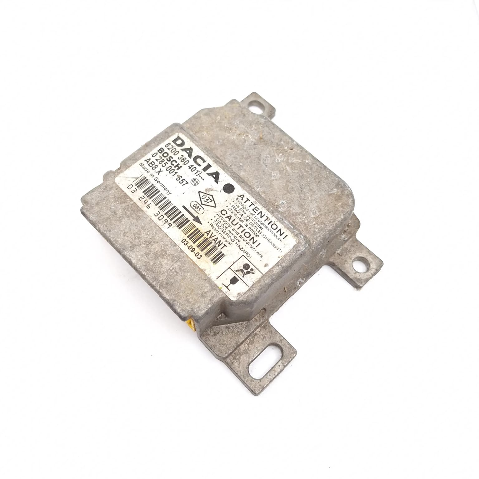 Airbag control module Dacia SOLENZA 2003–2005 8200360401 – 1