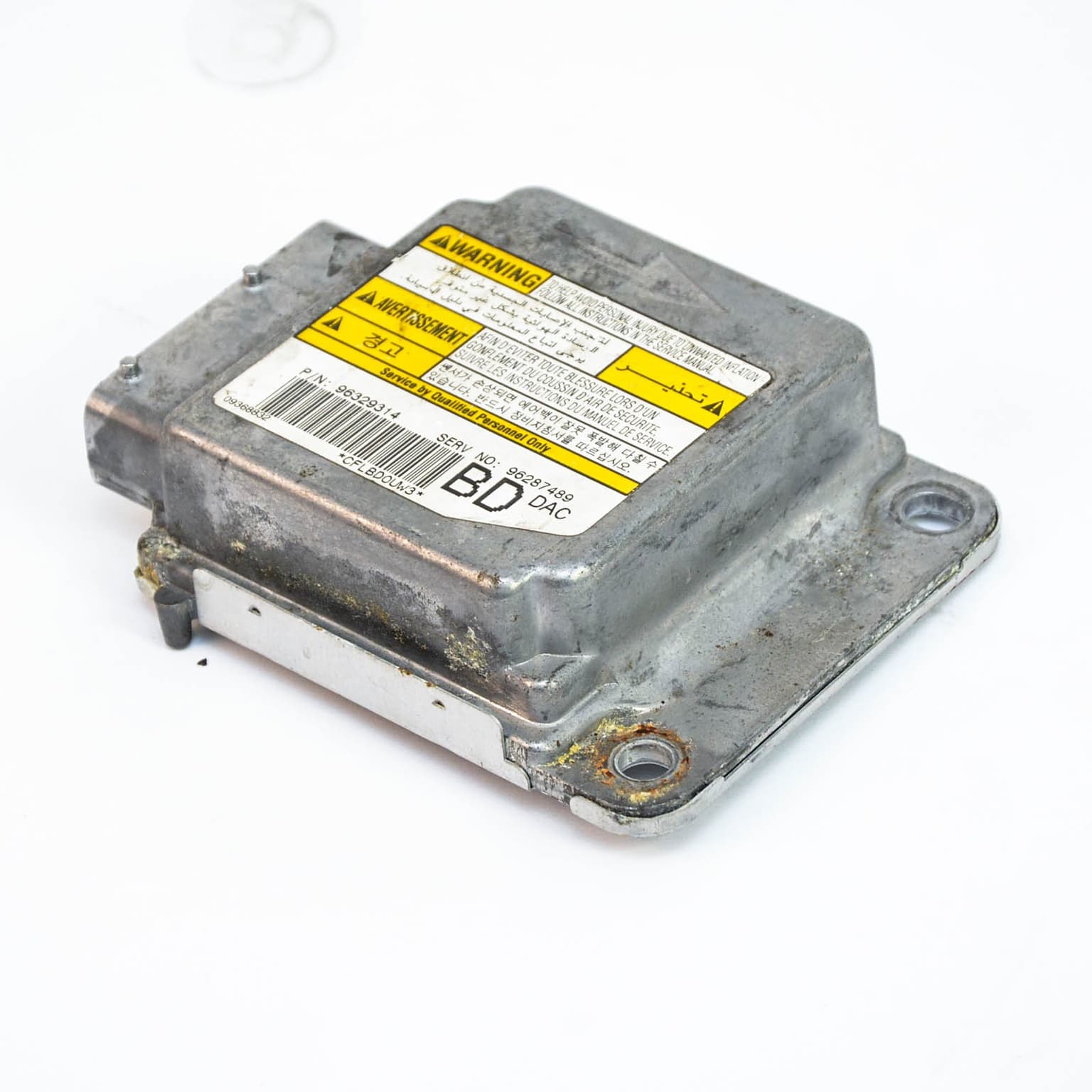 Airbag control module Daewoo NUBIRA 2 (KLAN) 2000–2008 1.6 96287489 – 1