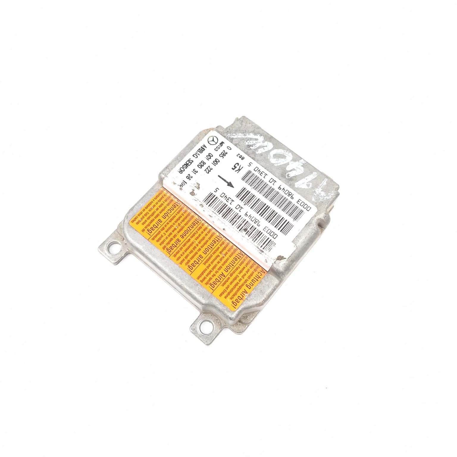 Airbag control module Mercedes-Benz A-CLASS (W168) 1997–2004 0285001222 – 1
