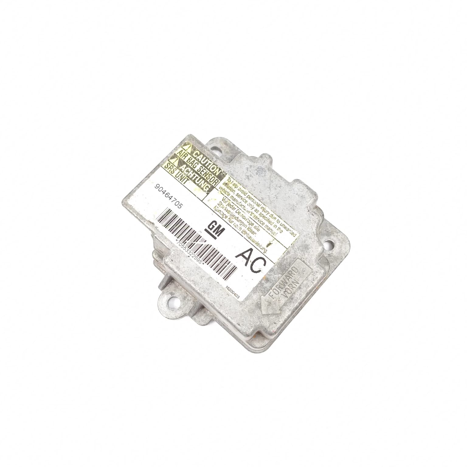 Airbag control module Opel VECTRA B 1995–2002 90464705 – 1