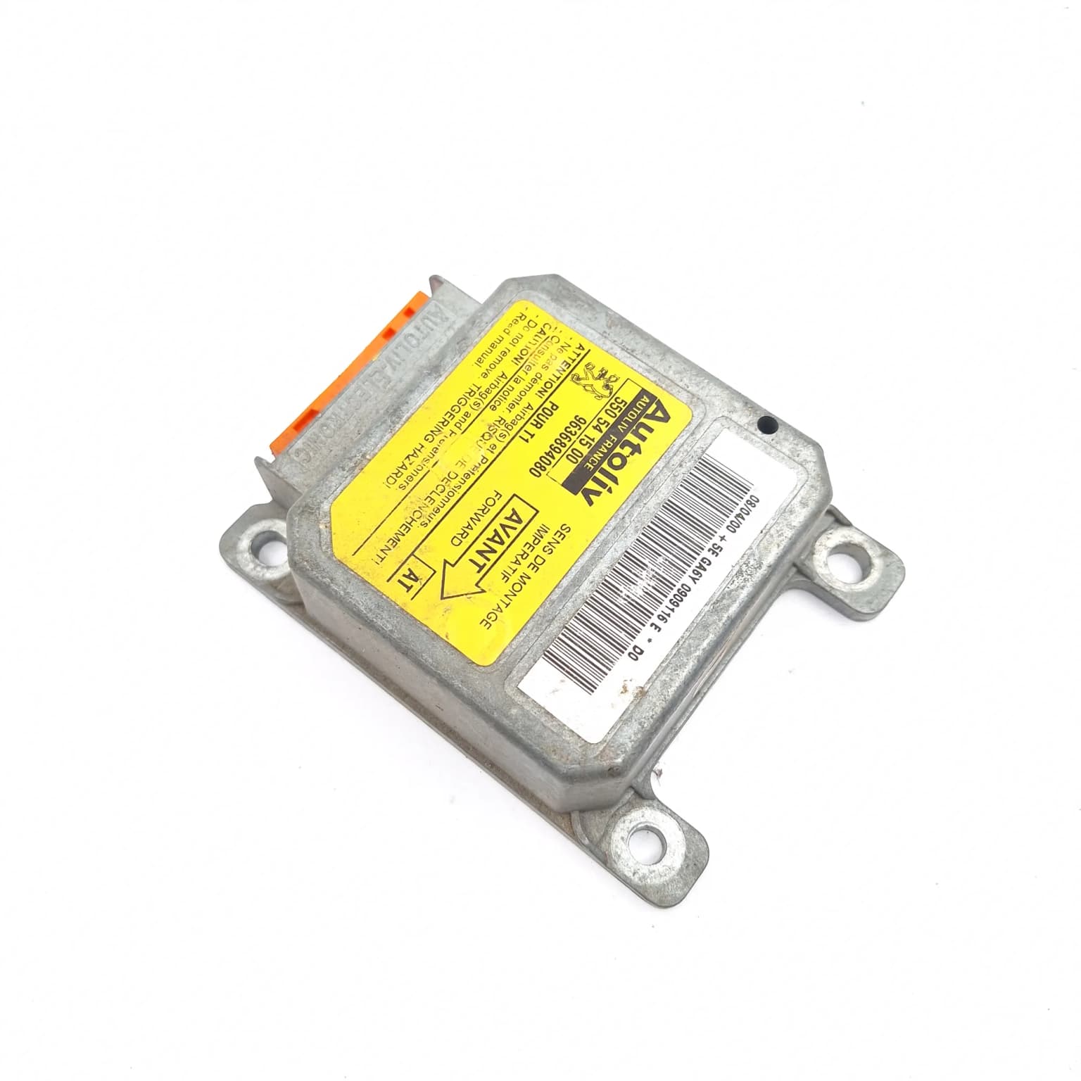 Airbag control module Peugeot 206 1998–2013 9636894080 – 1