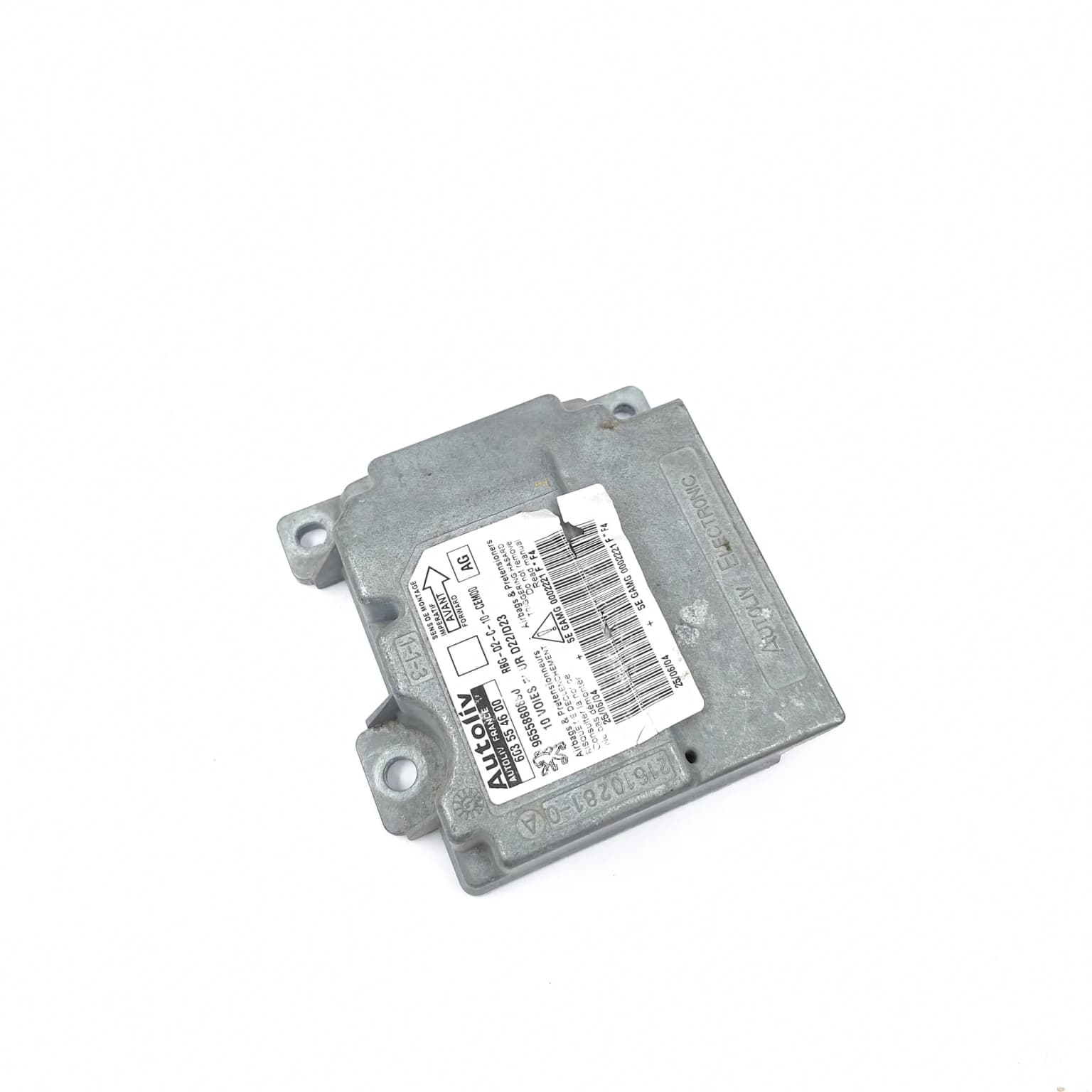 Airbag control module Peugeot 407 2004–2011 9655880880 – 1