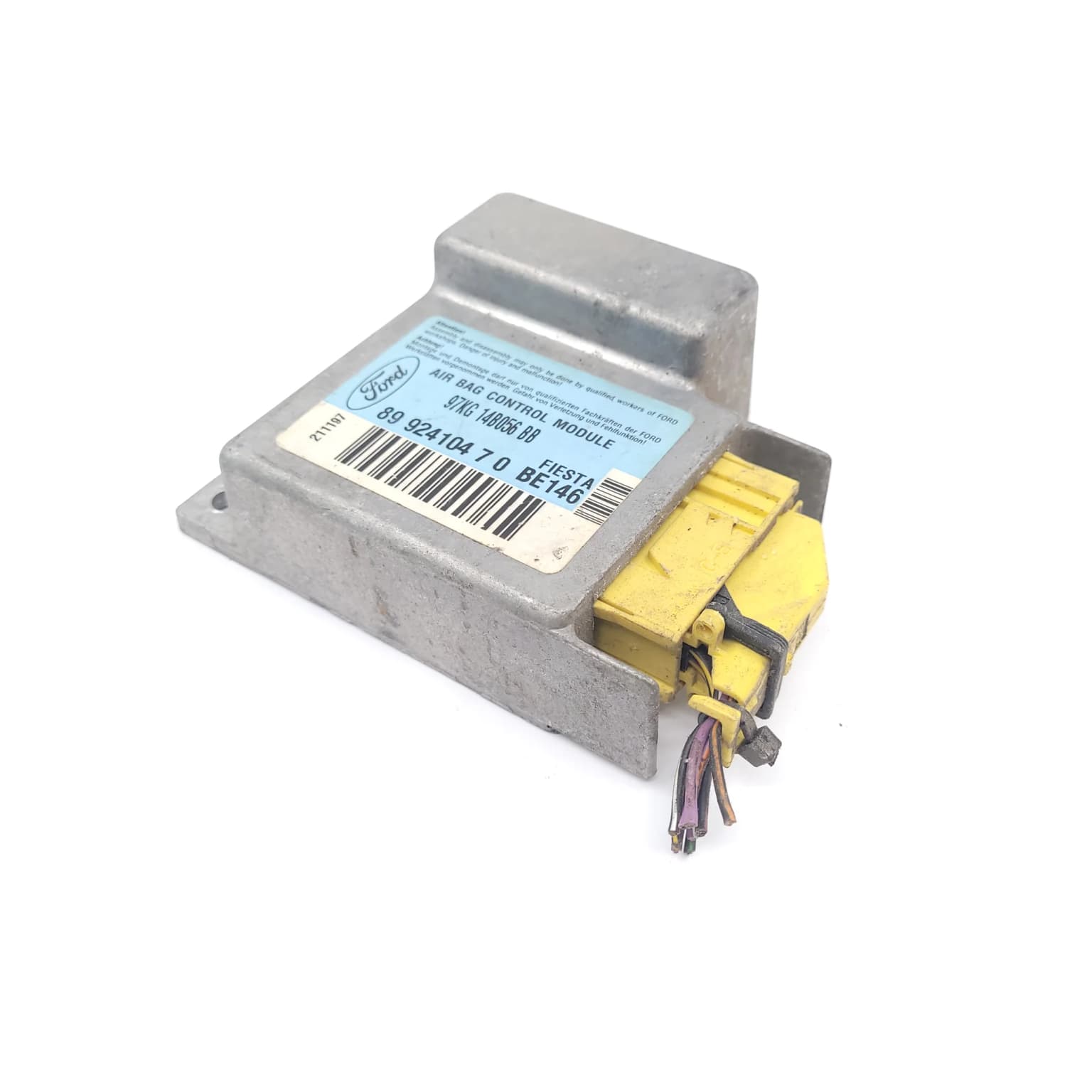 Airbag control module Ford KA (RB) 1996–2008 97KG14B056BB – 1