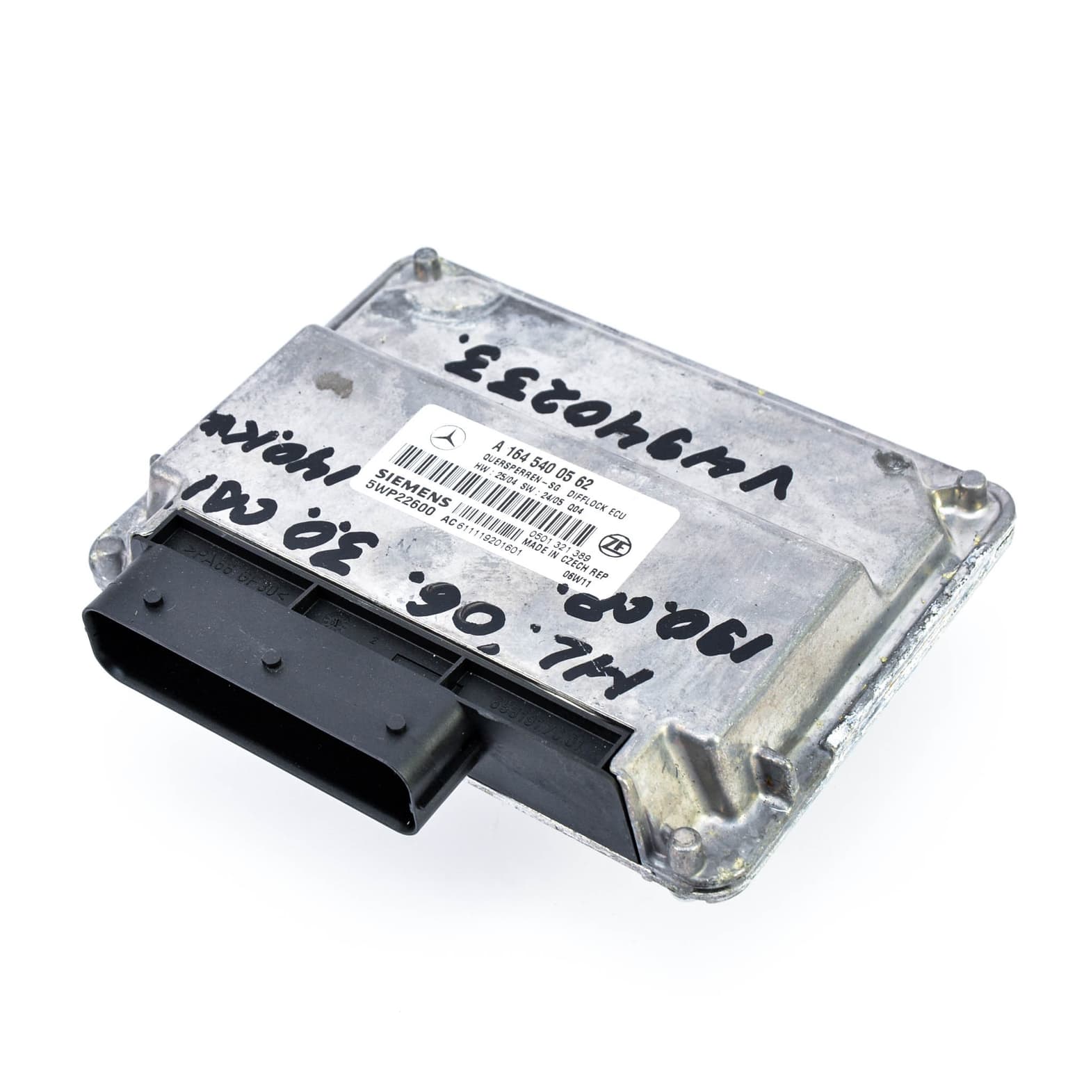 Transmission control unit Mercedes-Benz ML / M-CLASS (W164) 2005–2011 ML 300 CDI 4-matic (164.120) OM 642.940 A1645400562 – 1