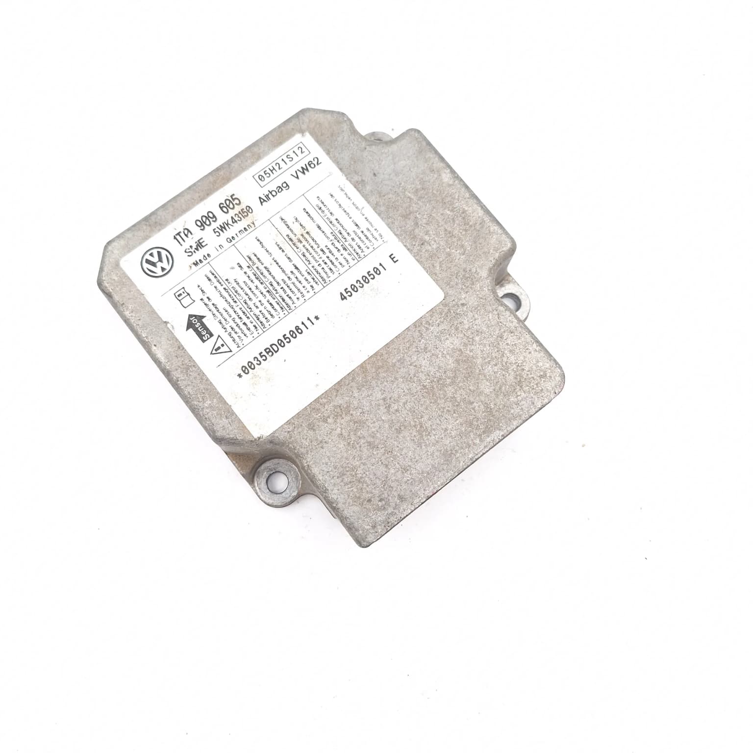 Calculateur d'airbag VW TOURAN (1T) 2003–2010 1T0909605 – 1