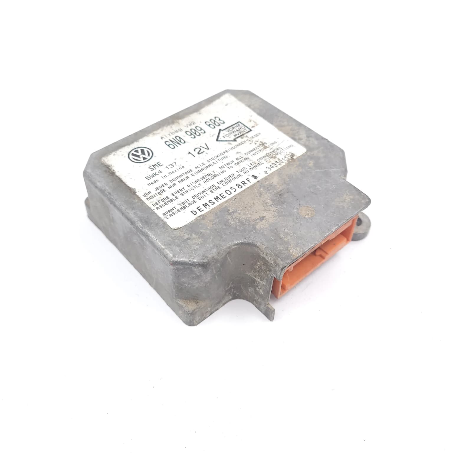 Airbag control module VW GOLF 4 1997–2004 6N0909603 – 1