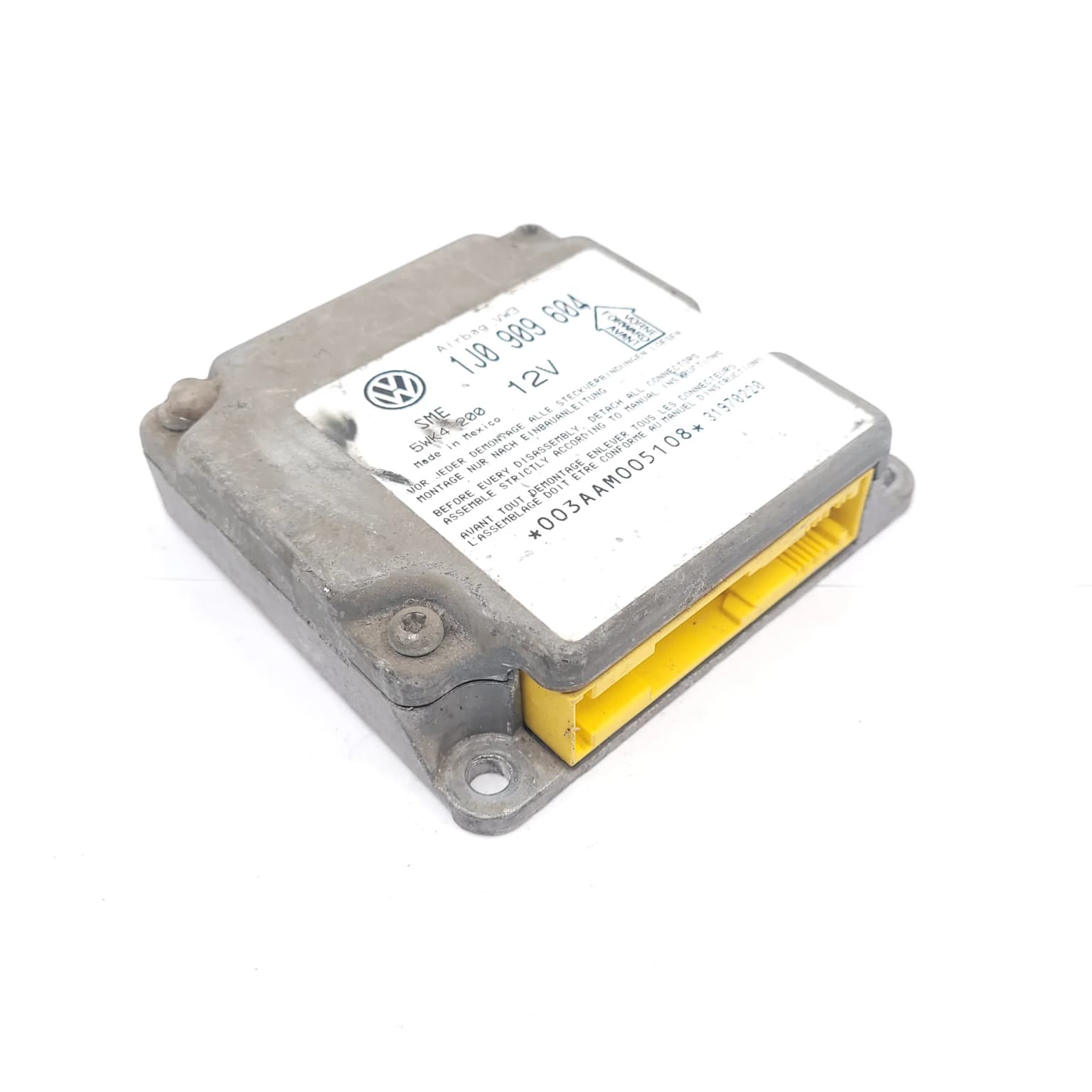 Airbag control module VW PASSAT B5, B5.5 1996–2005 1J0909604 – 1