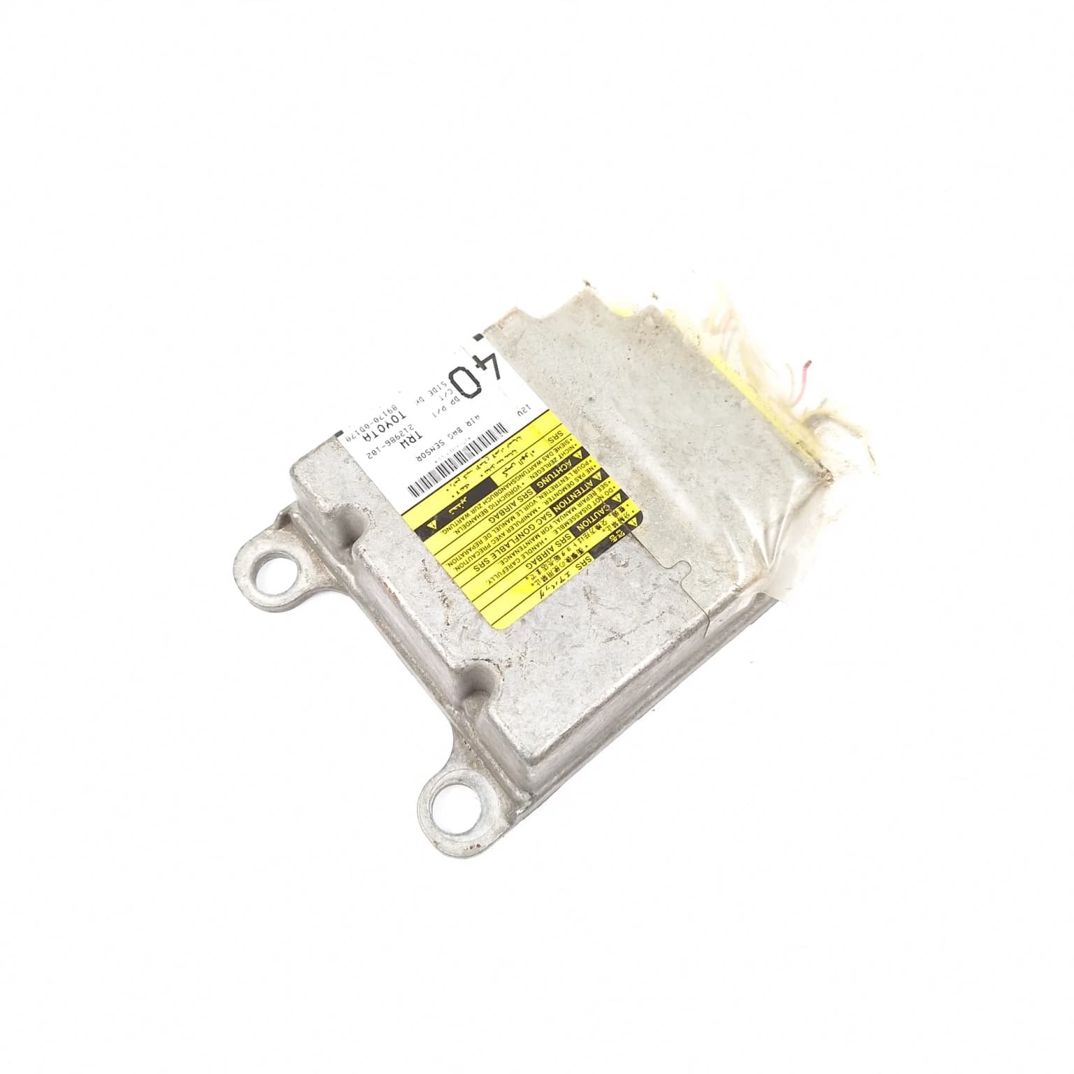 Calculateur d'airbag Toyota YARIS (XP10) 1999–2005 212986102 – 1