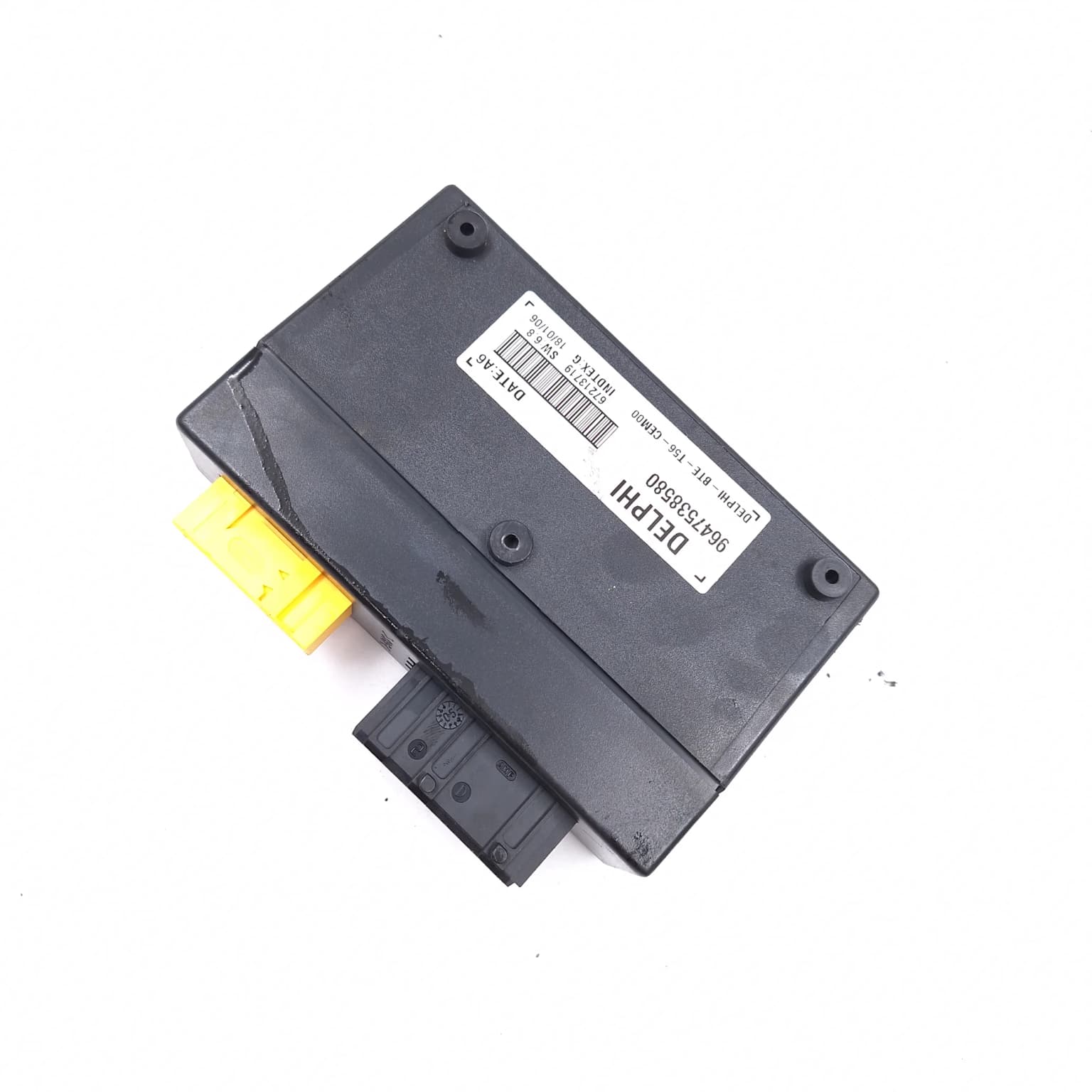 Calculateur Peugeot 307 CC (3B) 2003–2009 2.0 HDi 135 RHR (DW10BTED4) 9647538580 – 1