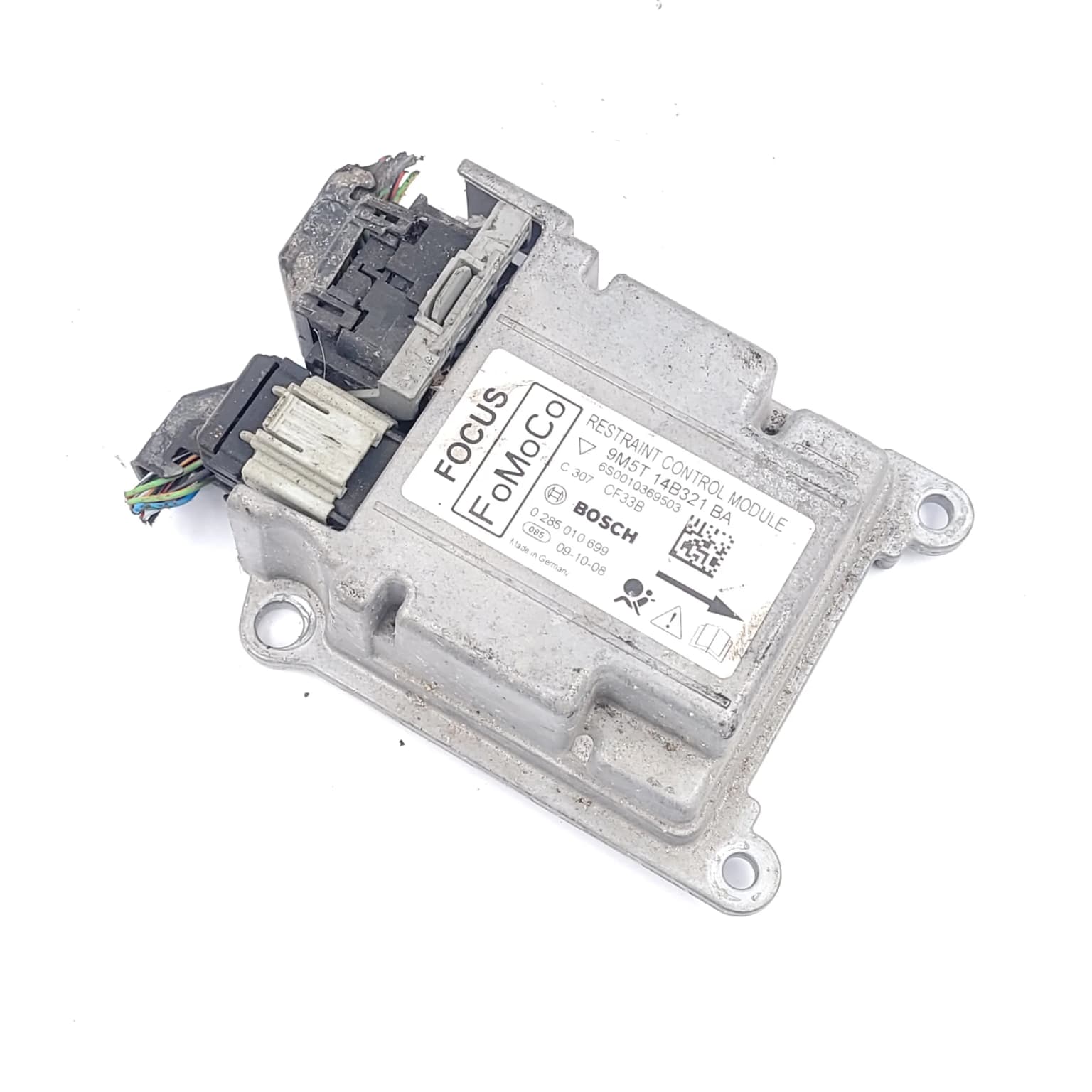 Airbag control module Ford FOCUS Mk 2 2005–2010 1.6 TDCi G8DA 9M5T14B321BA – 1