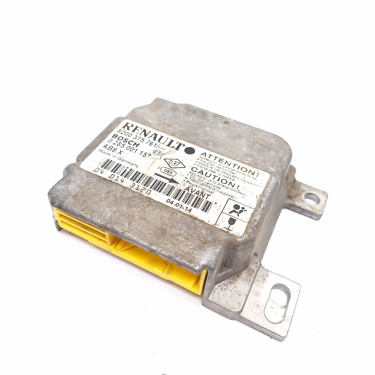 Airbag control module Renault CLIO 2 / SYMBOL 1 1998–2008 8200375761 – 1