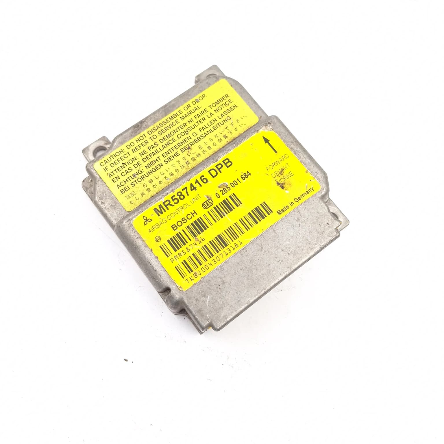 Airbag control module Mitsubishi COLT 6 (Z3A, Z2A) 2002–2012 MR587416 – 1