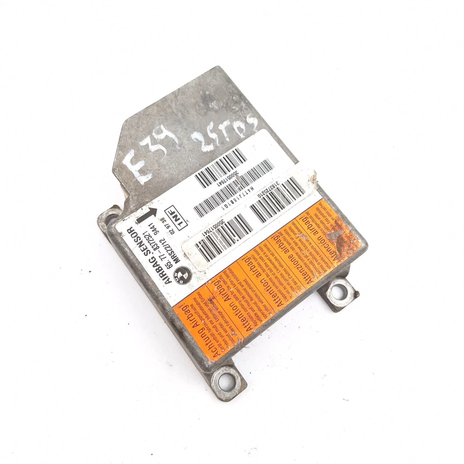 Airbag control module BMW 5 (E39) 1995–2004 8372521 – 1