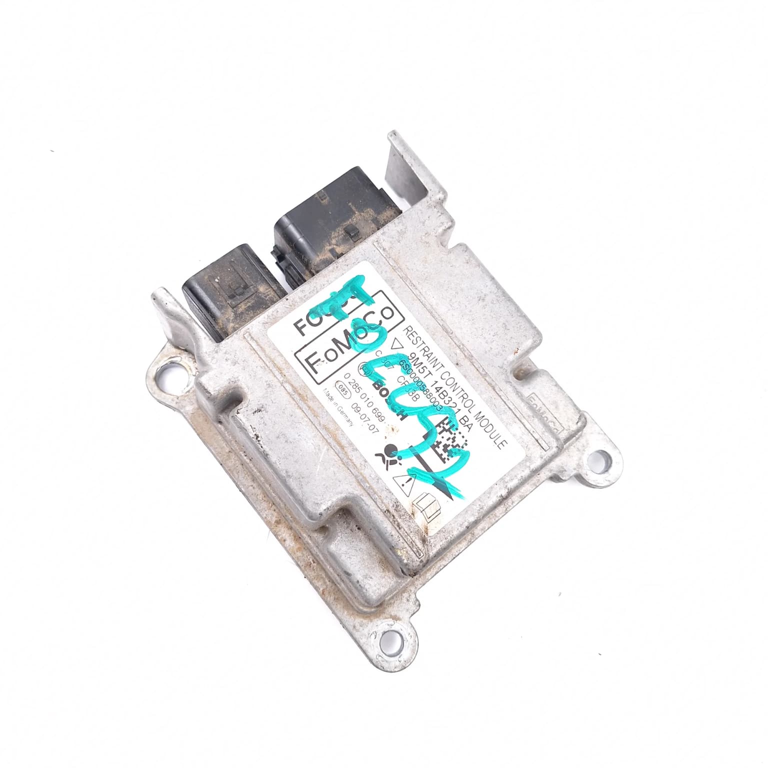 Airbag control module Ford FOCUS Mk 2 2005–2010 1.6 TDCi G8DB 9M5T14B321BA – 1