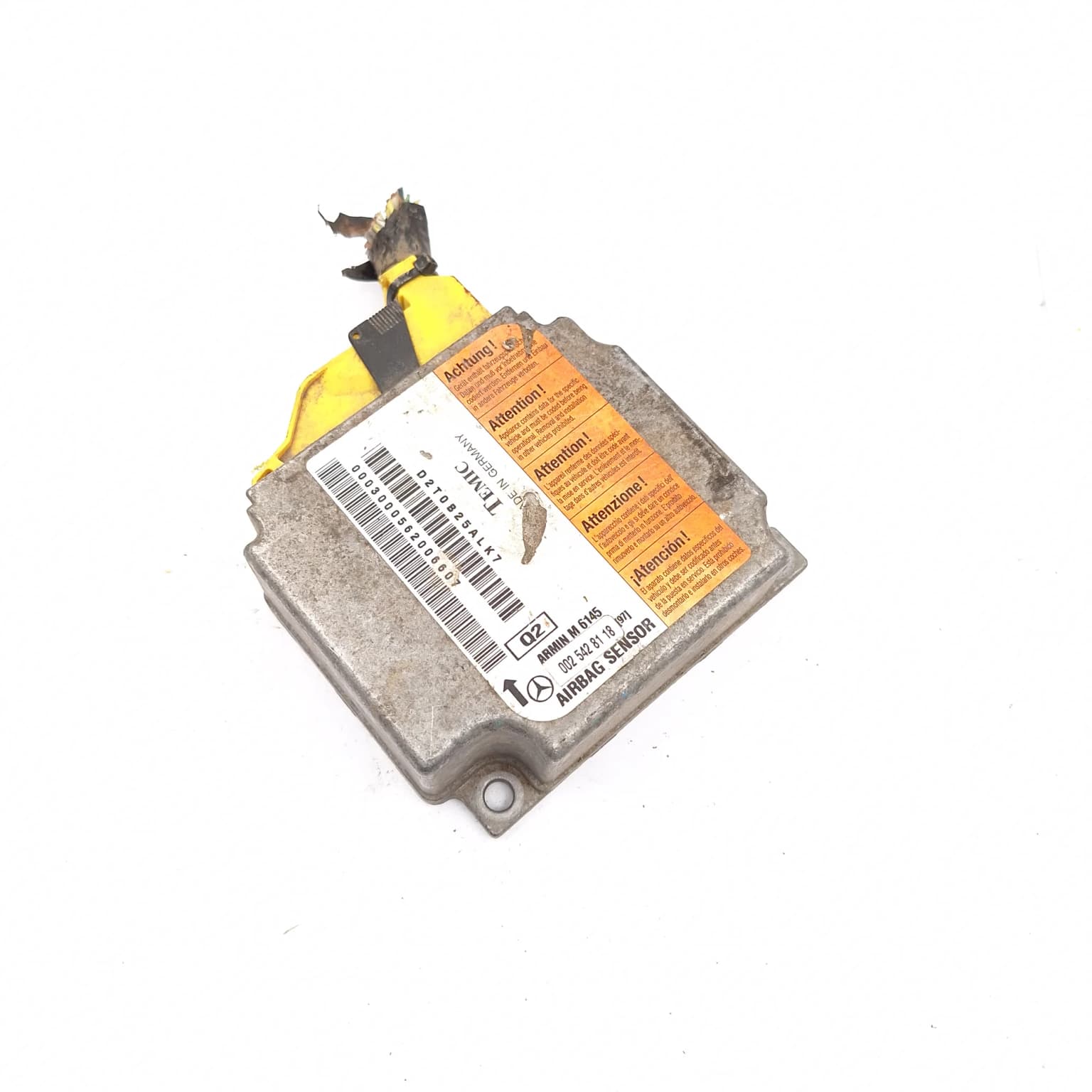 Airbag control module Mercedes-Benz ML / M-CLASS (W163) 1997–2005 0025428118 – 1