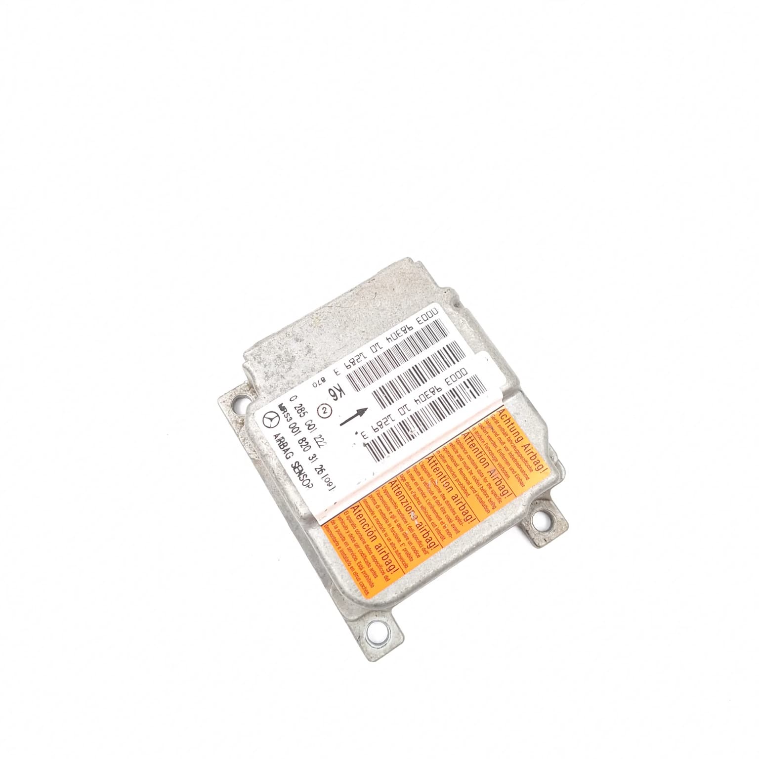Airbag control module Mercedes-Benz A-CLASS (W168) 1997–2004 0285001222 – 1