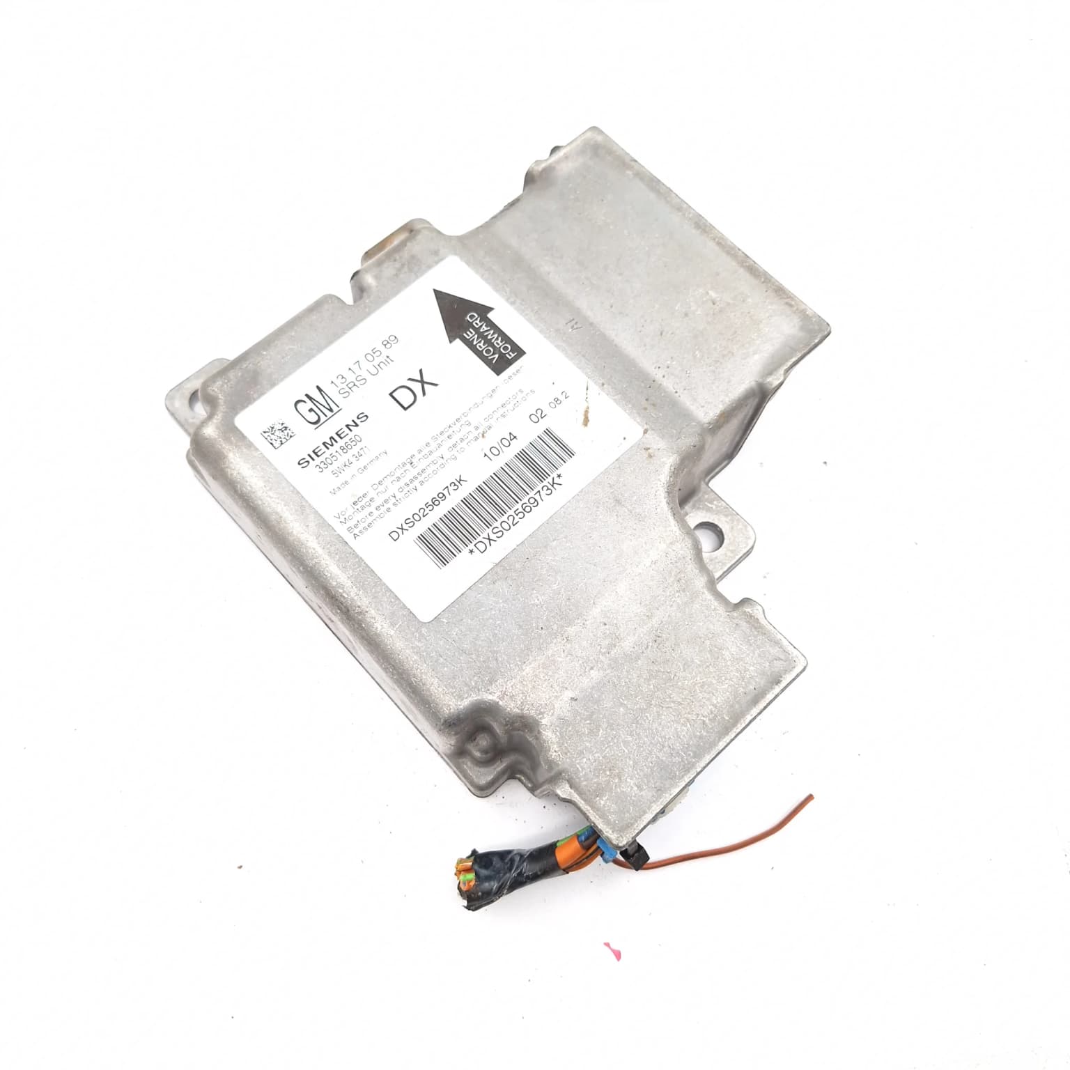 Airbag control module Opel VECTRA C 2002–2008 13170589 – 1