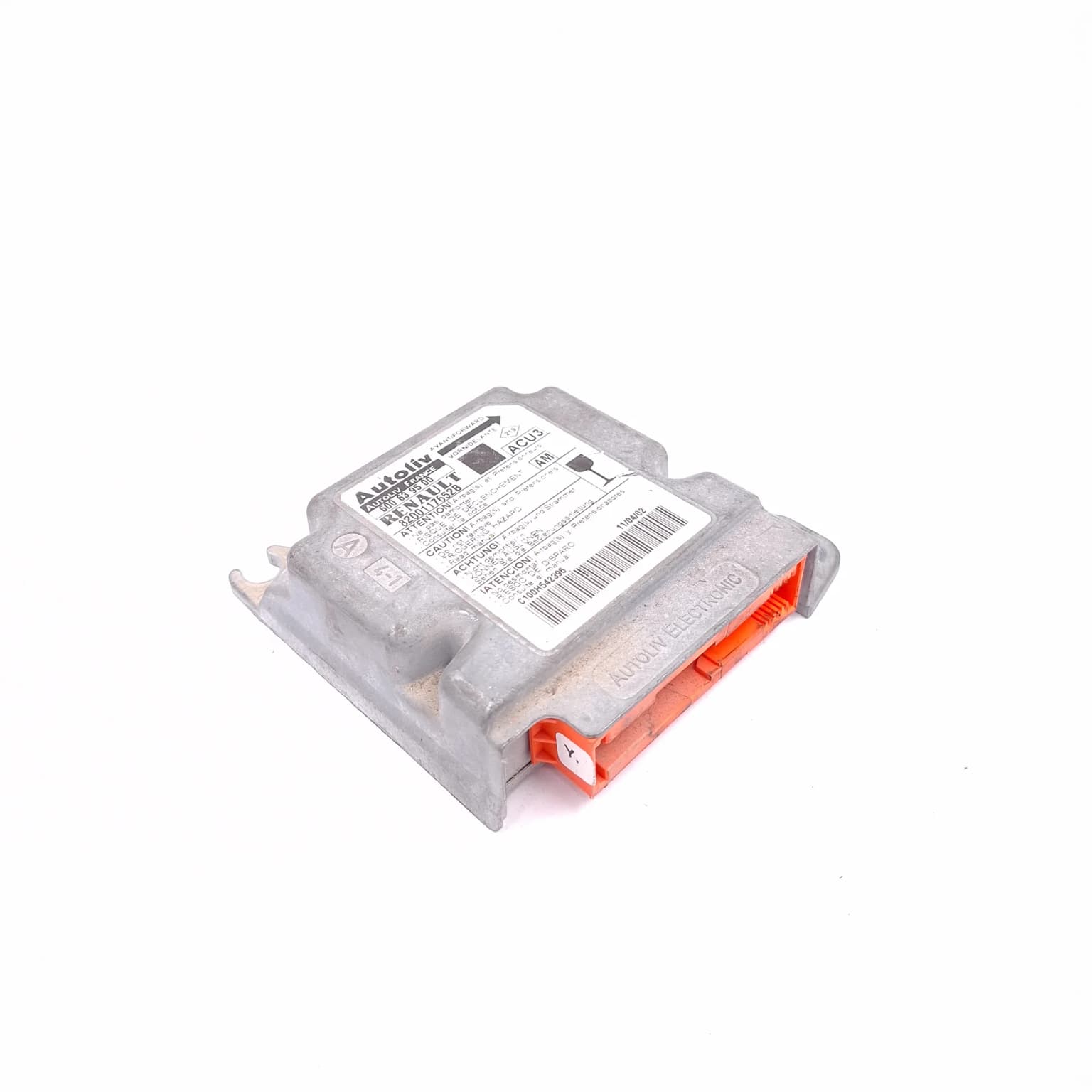 Calculateur d'airbag Renault SCENIC 2 (JM0/1) 2003–2009 8200117652B – 1