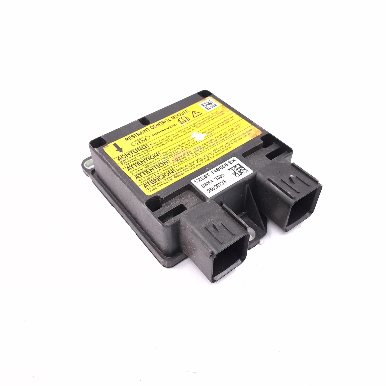 Airbag control module Ford FIESTA Mk 5 2002–2008 2S6T14B056BK – 1