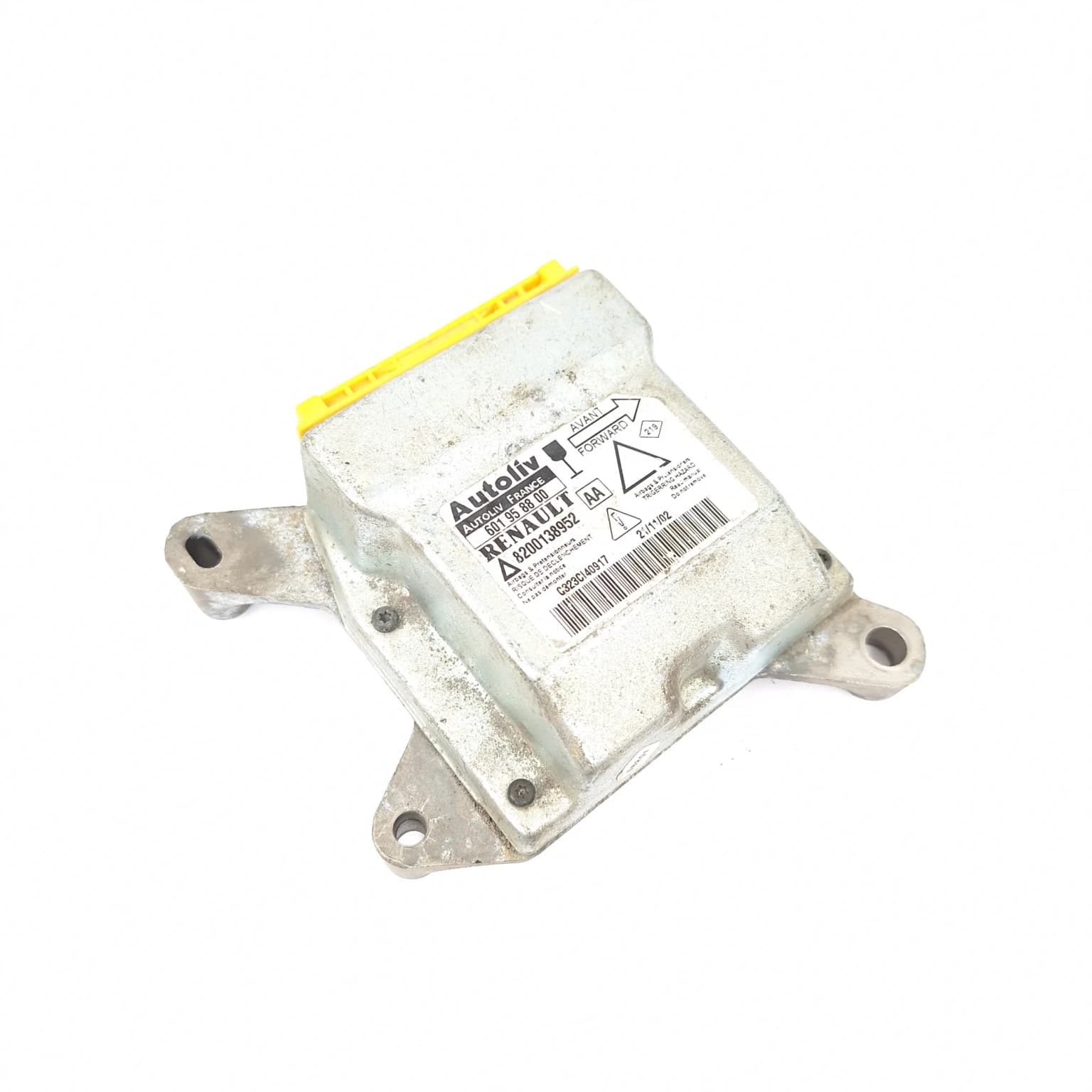 Airbag control module Renault LAGUNA 2 2001–2007 8200138952AA – 1