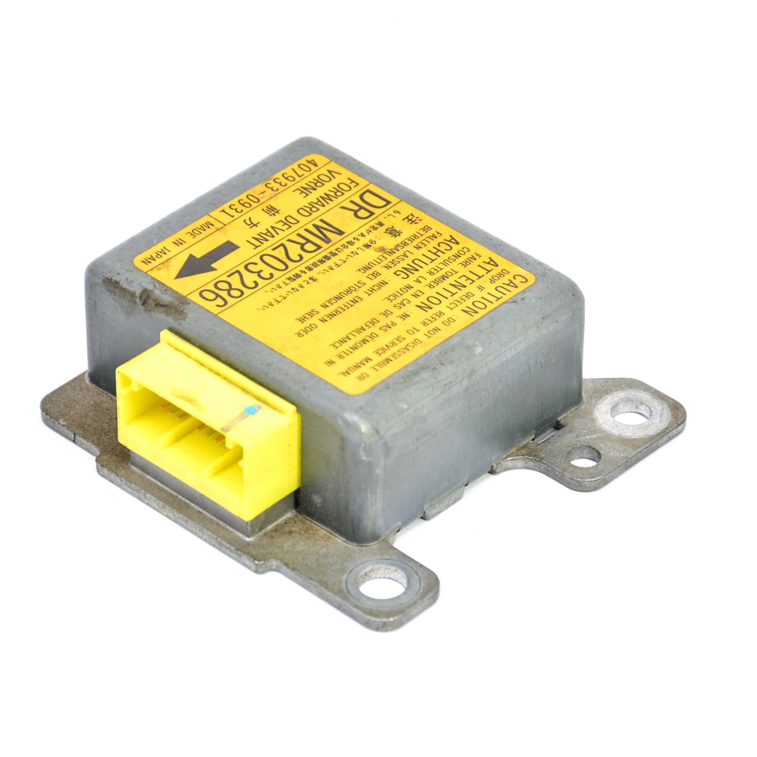 Airbag impact sensor Mitsubishi FTO cupe (DEA) 1994–2001 2.0 (DE3A) 6A12 DOHC 24 valve V6 MR203286 – 1