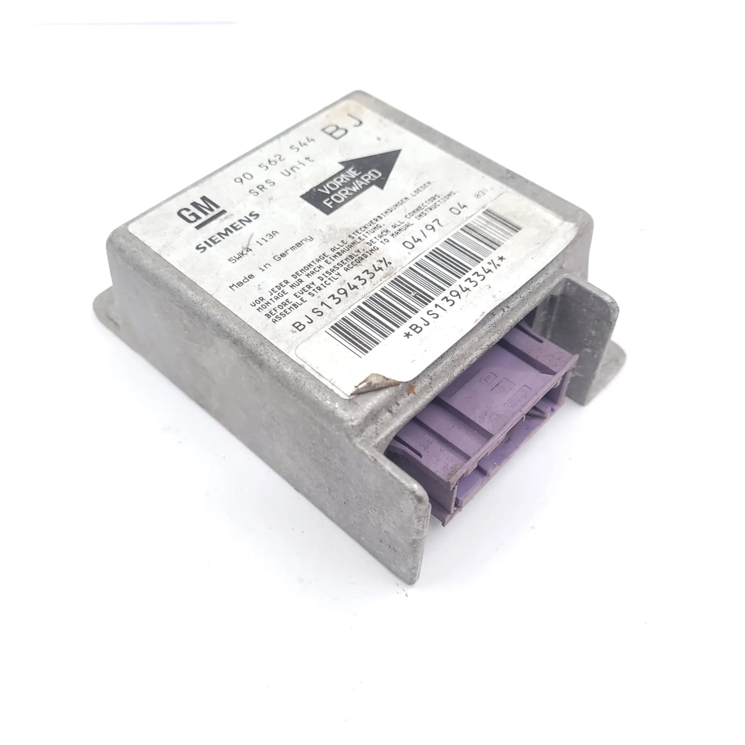 Airbag control module Opel ASTRA F 1991–2002 90562544 – 1