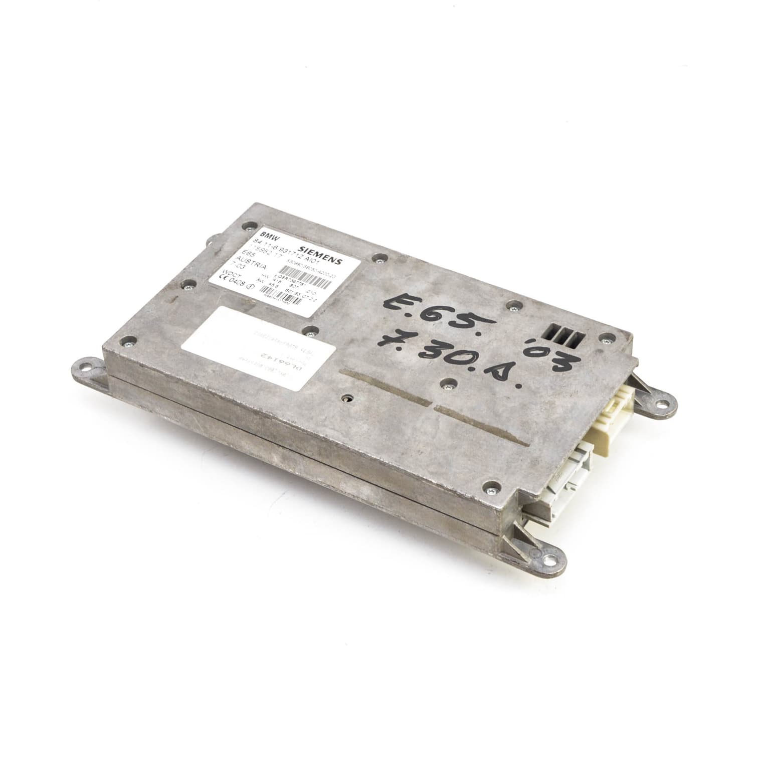 Phone control module BMW 7 (E65, E66, E67) 2001–2008 730 d M57 D30 (306D2) 6931712 – 1