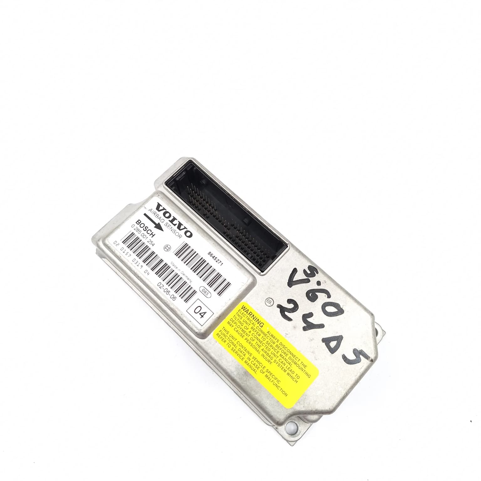 Airbag control module Volvo V60 2010+ 8645271 – 1