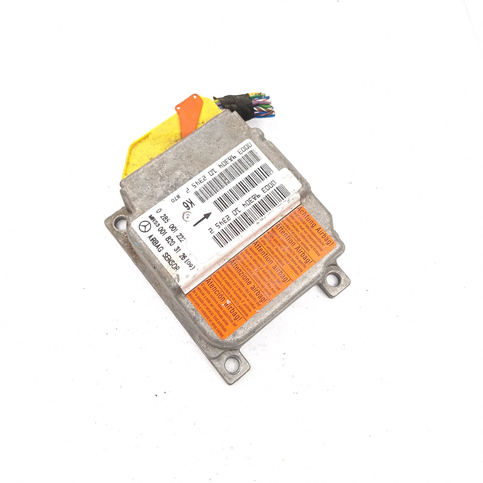 Airbag control module Mercedes-Benz A-CLASS (W168) 1997–2004 0285001222 – 1