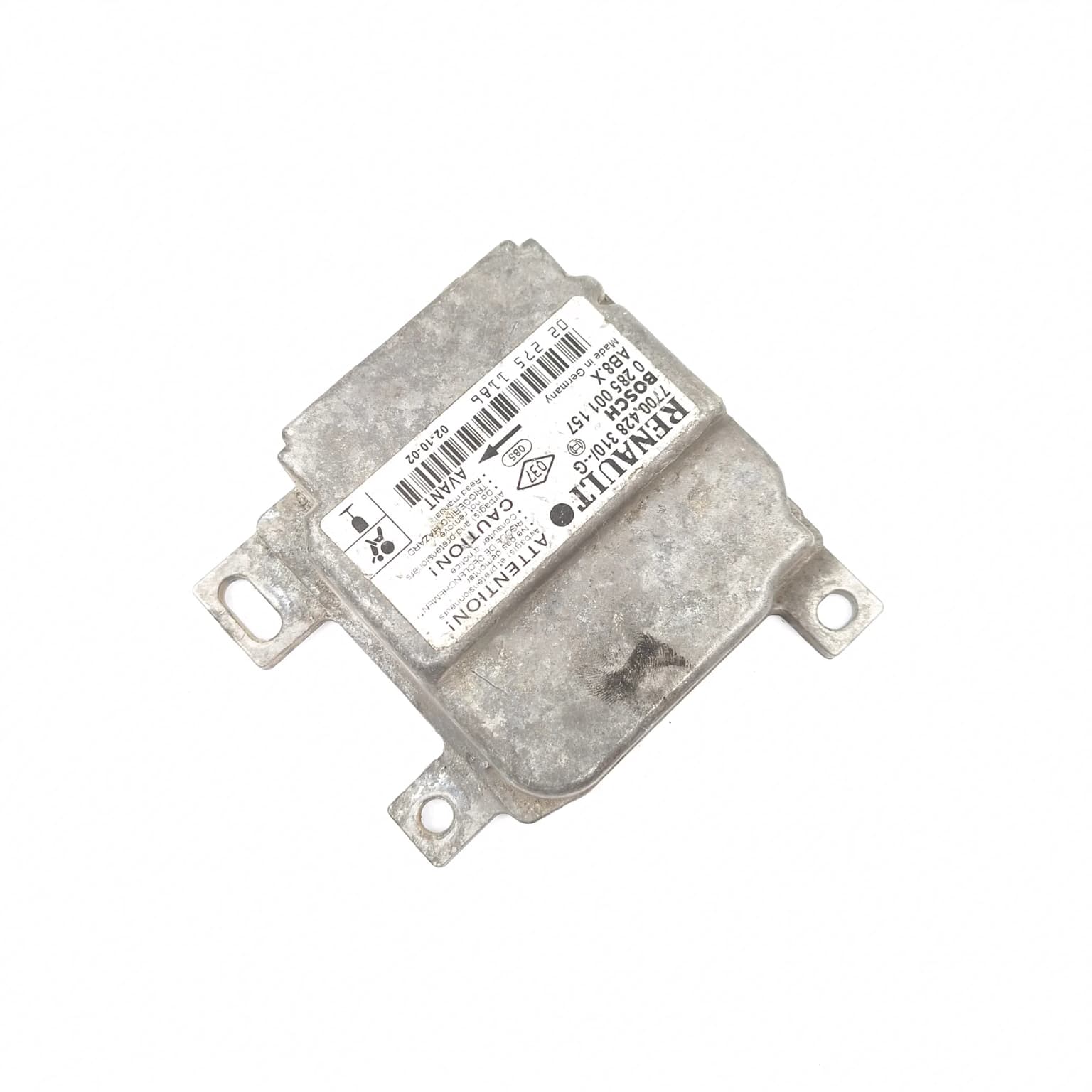 Airbag control module Renault CLIO 2 / SYMBOL 1 1998–2008 7700428310G – 1