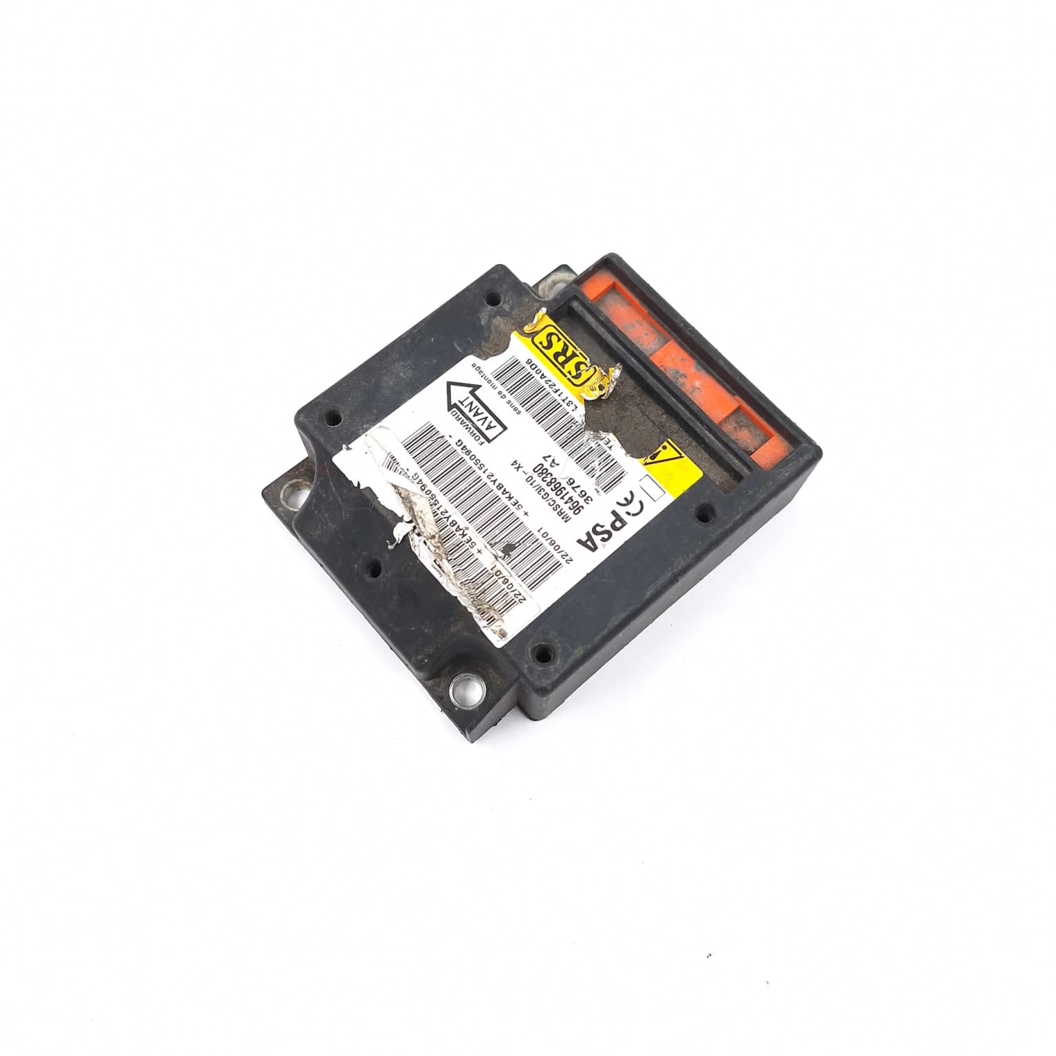 Calculateur d'airbag Citroen C5 (DC, DE, RC, RE) 2001–2008 9641968380 – 1