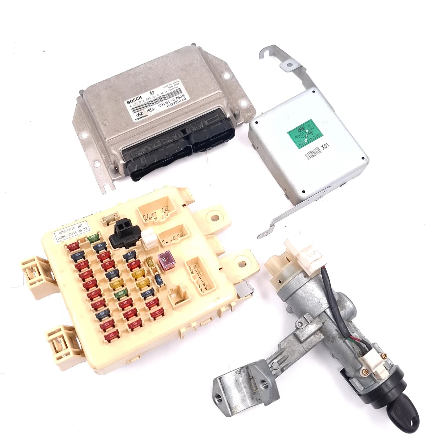 Kit calculateur et serrures Hyundai ELANTRA (XD) 2000–2006 2.0 CRDi D4EA 0281010575 – 1