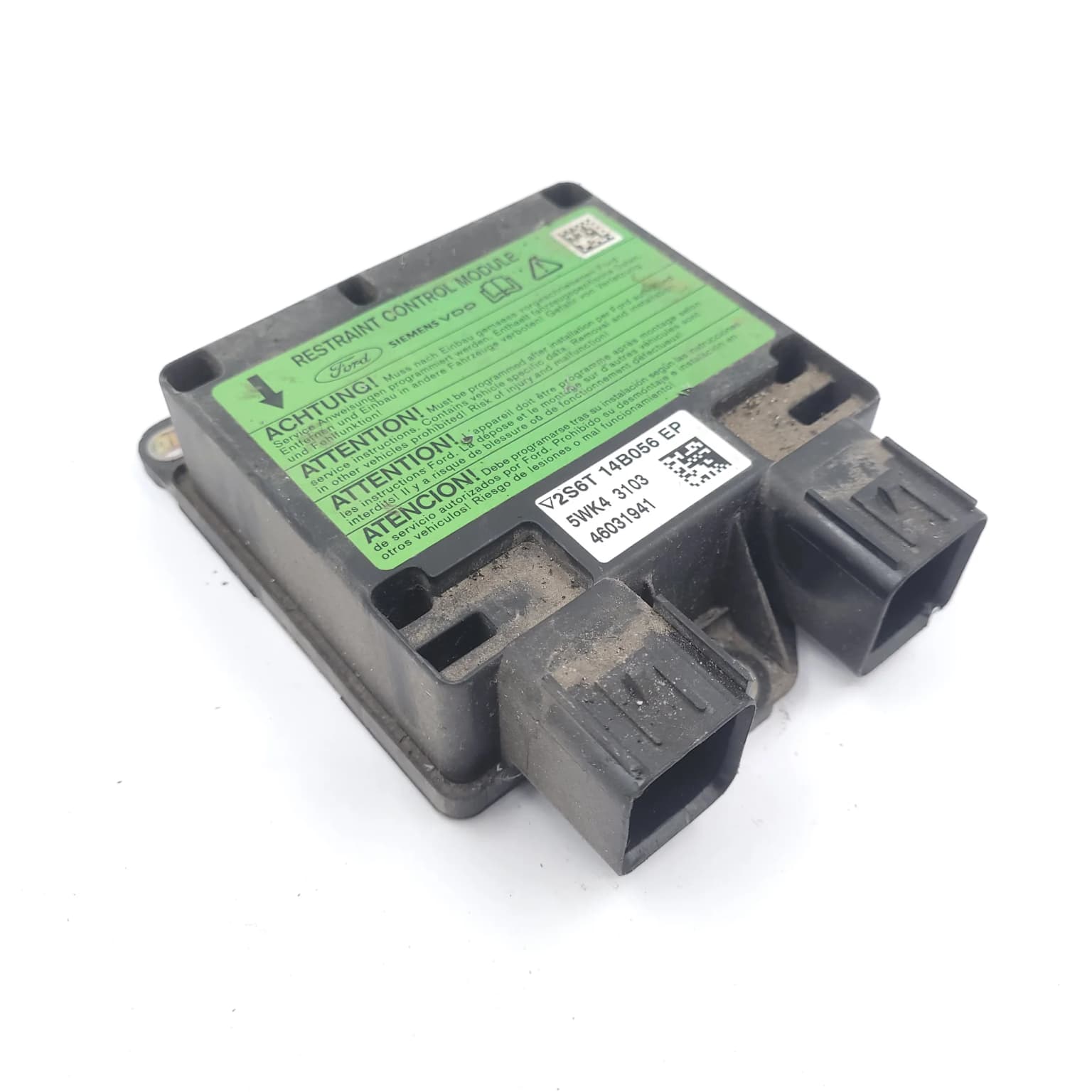 Airbag control module Ford FIESTA Mk 5 2002–2008 2S6T14B056EP – 1