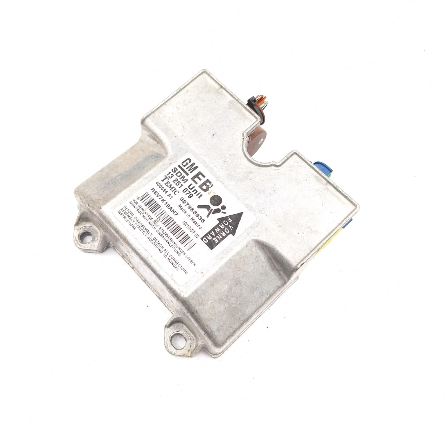 Airbag control module Opel ASTRA H 2004–2012 13251079 – 1