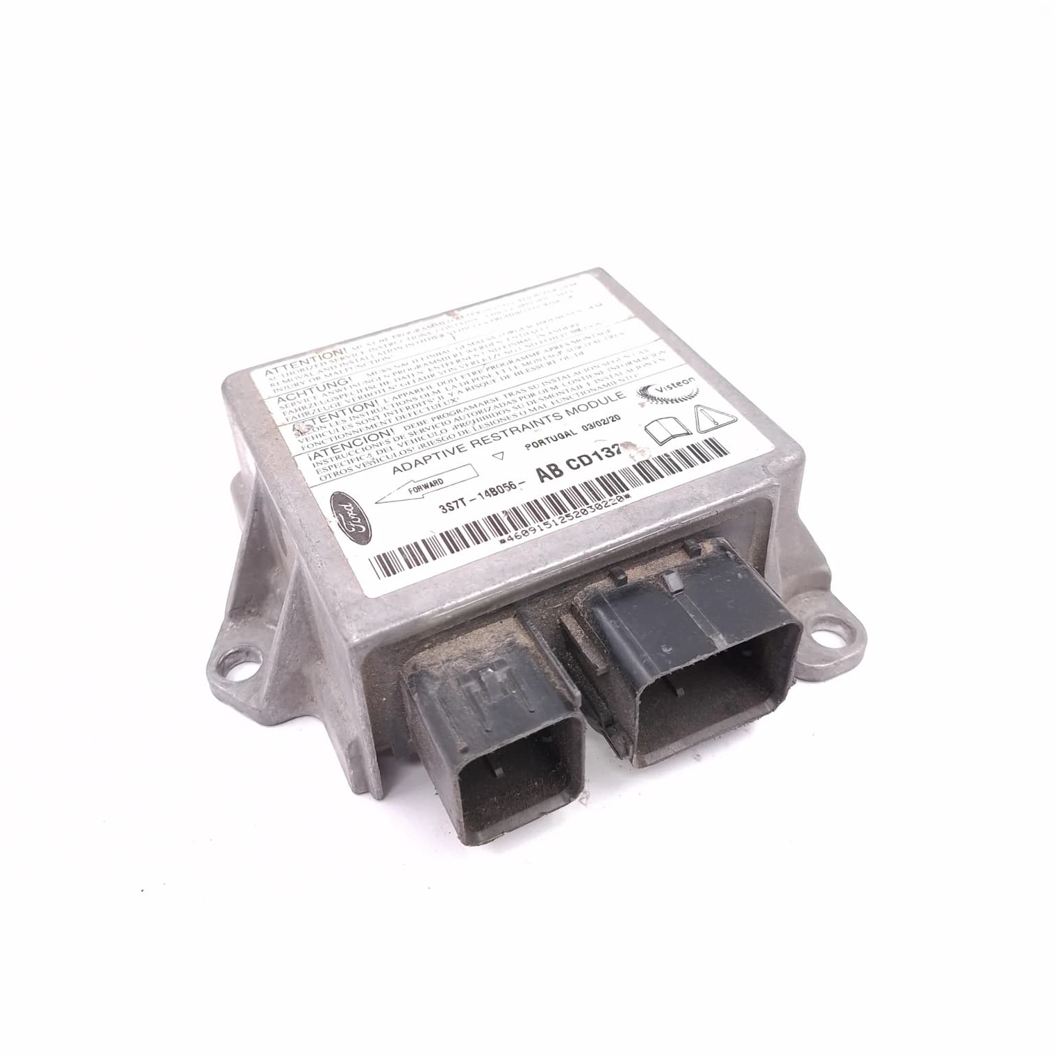 Airbag control module Ford MONDEO Mk 3 2000–2007 3S7T14B056AB – 1