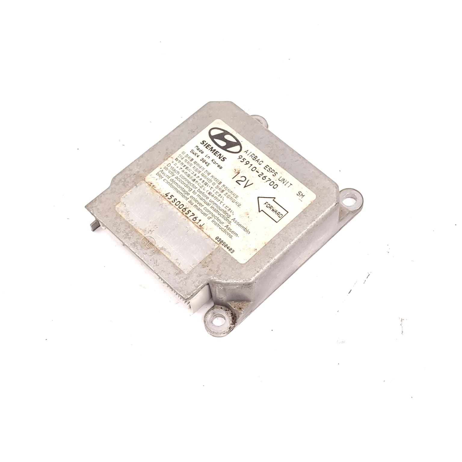 Airbag control module Hyundai SANTA FE 1 (SM) 2000–2006 9591026700 – 1