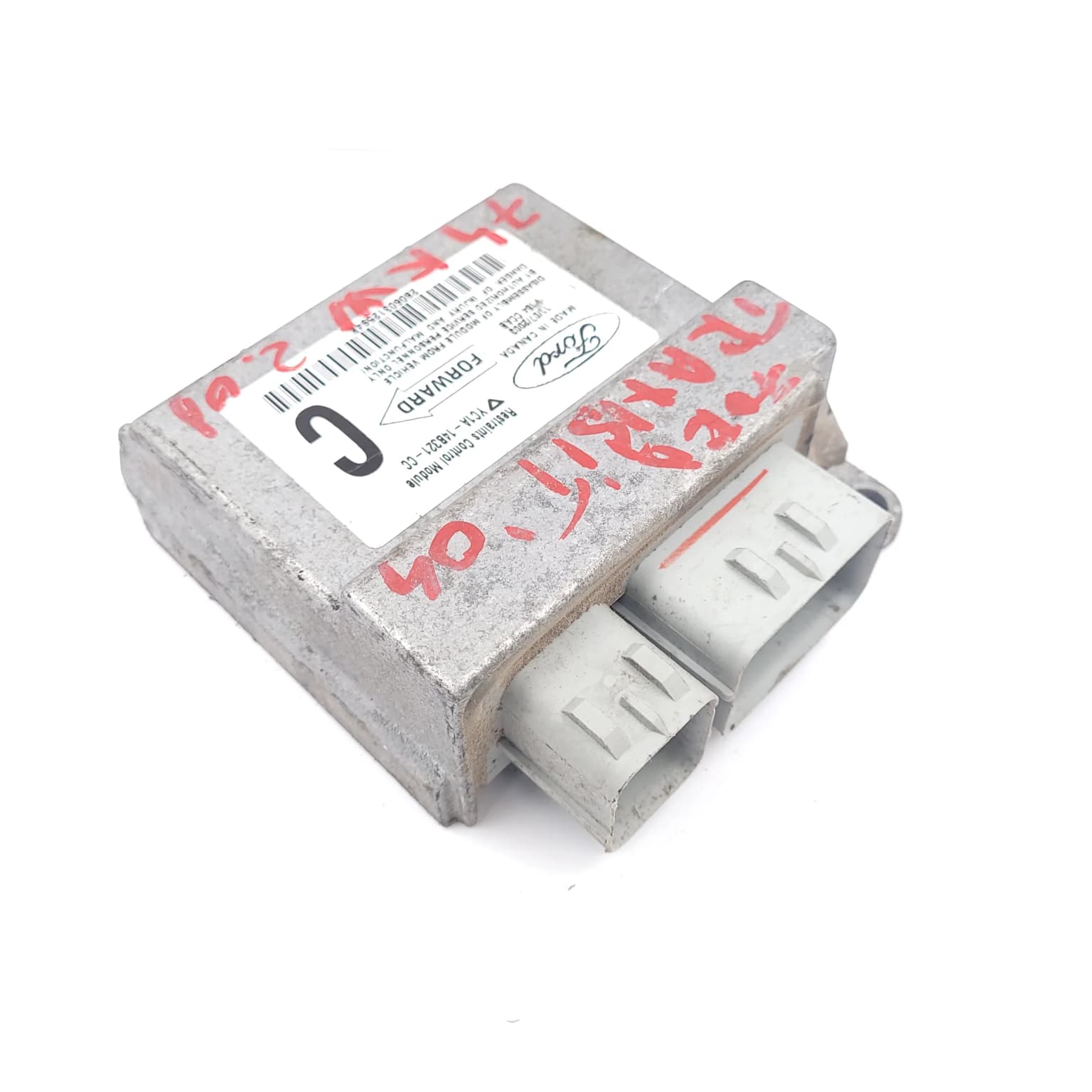 Airbag control module Ford TRANSIT Mk 4 2000–2014 2.4 TDCi PHFA YC1A14B321CC – 1