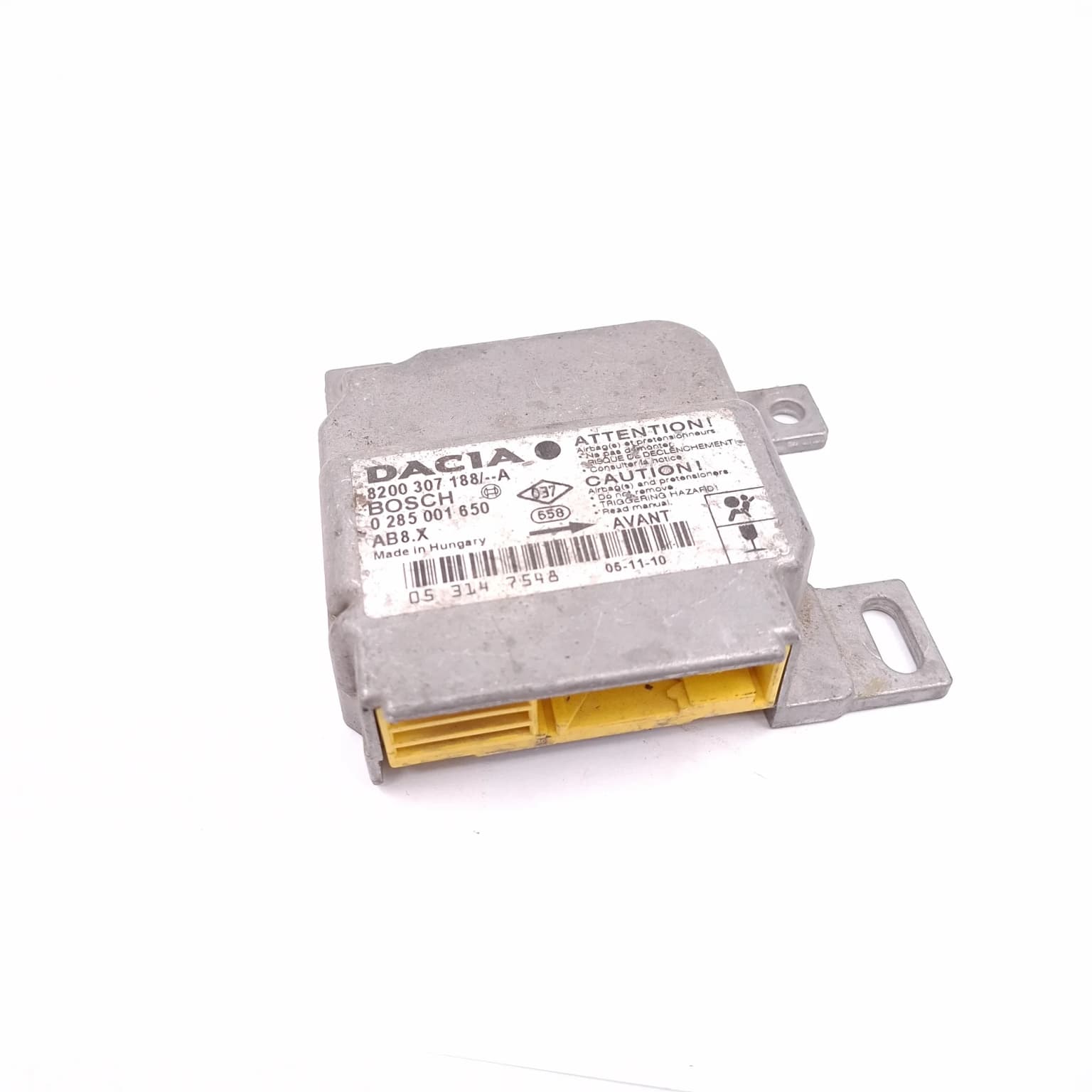 Airbag control module Dacia LOGAN (LS) 2004–2012 8200307188A – 1