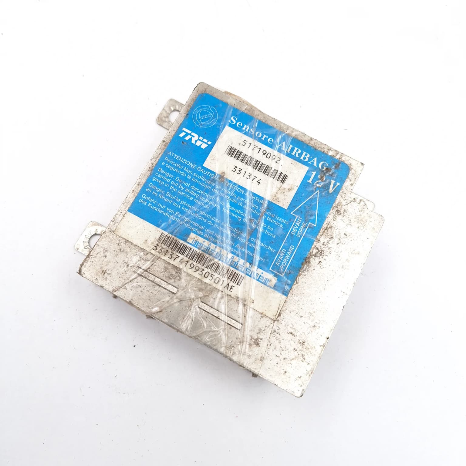 Airbag control module Fiat PANDA (169) 2003–2012 51719092 – 1